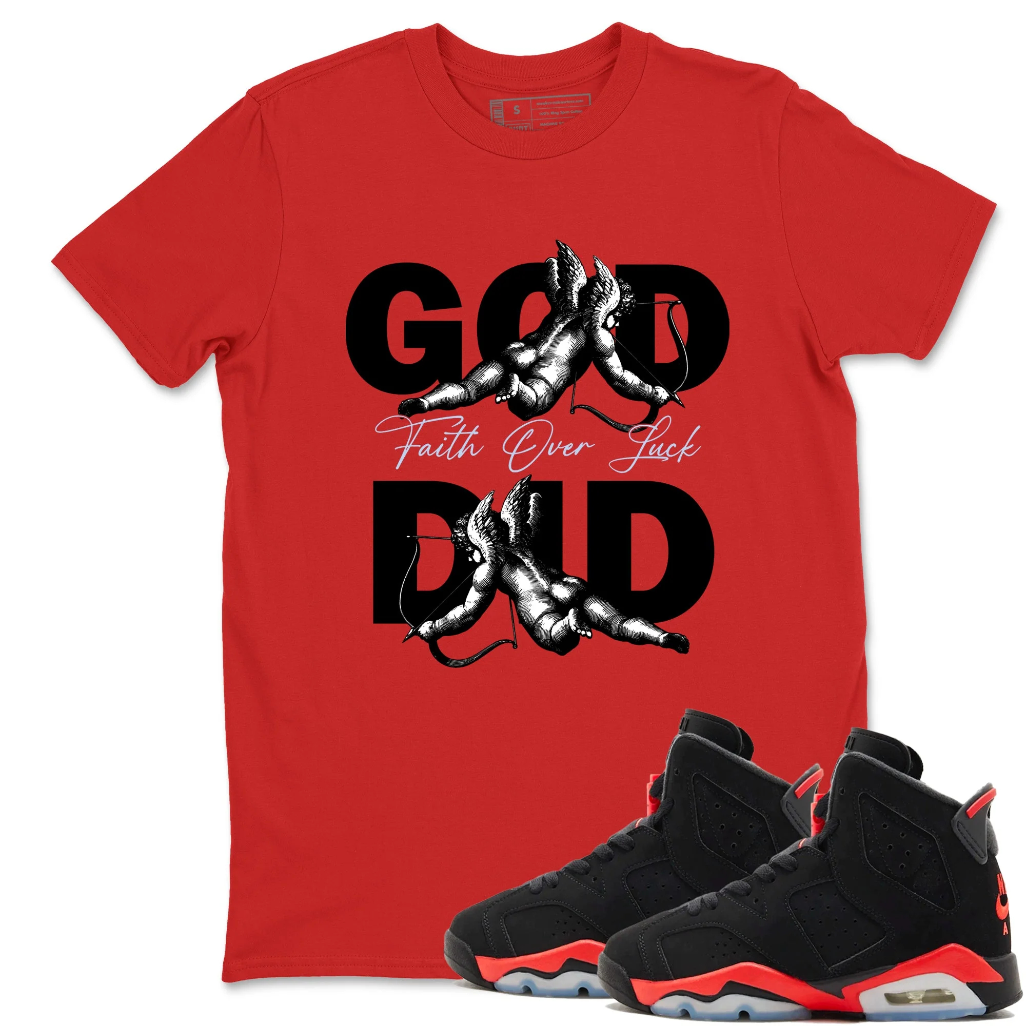 God Did Sneaker Tees - Air Jordan 6 Reverse Infrared