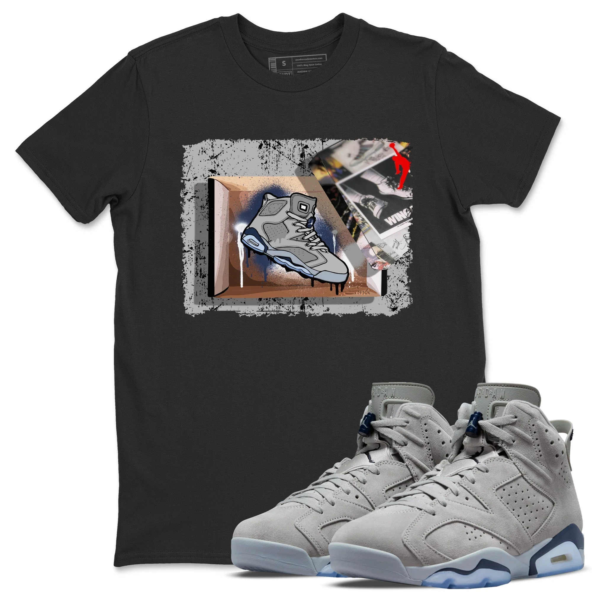 New Kicks Unisex Tops - Air Jordan 6 Georgetown