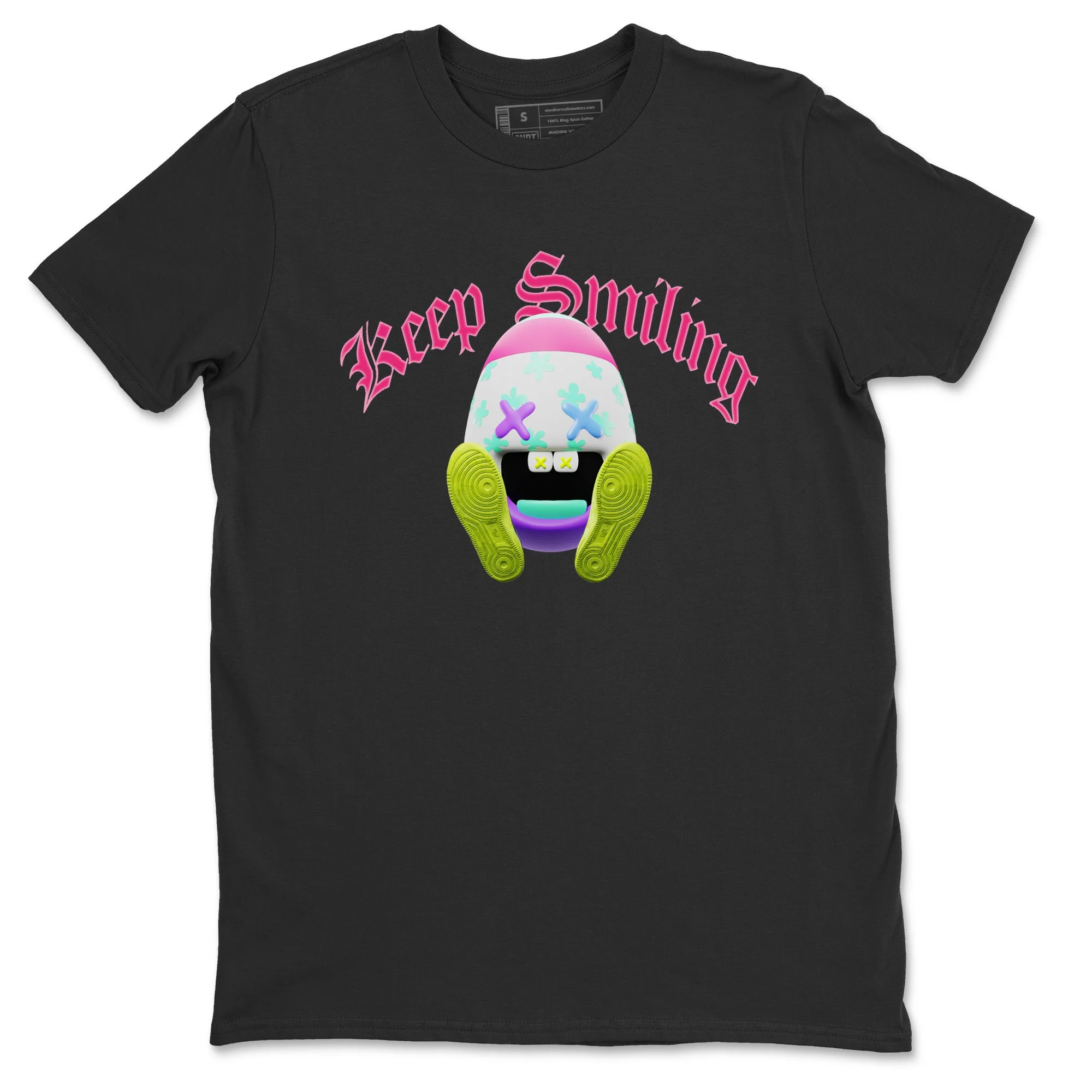 Keep Smiling Unisex Tops - Dunk Easter Candy