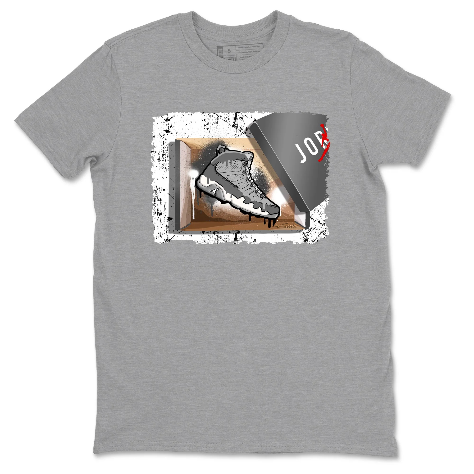 New Kicks Sneaker Tees - Air Jordan 9 Cool Grey