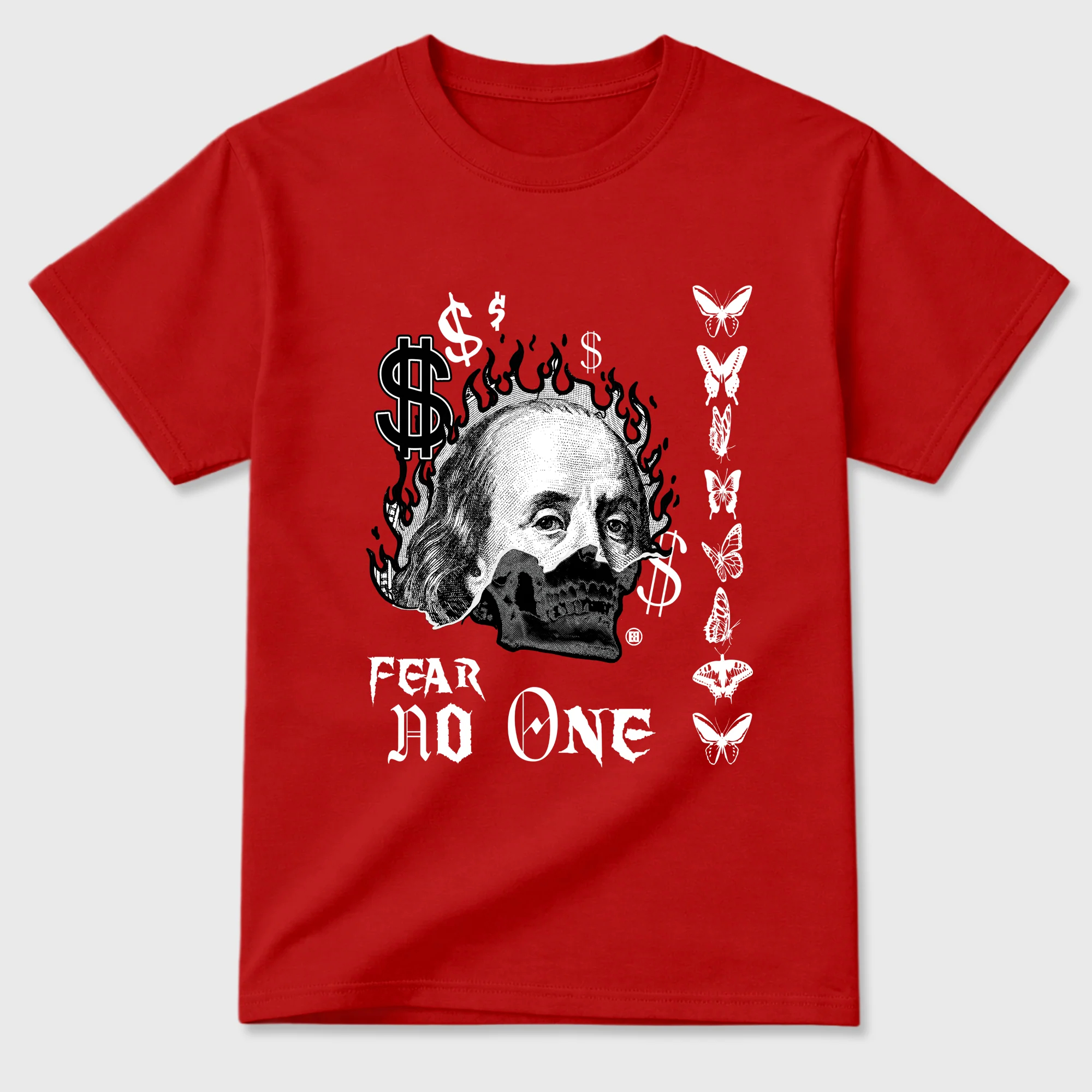 Fear No One Sneaker Tees - Air Jordan 13 University Red