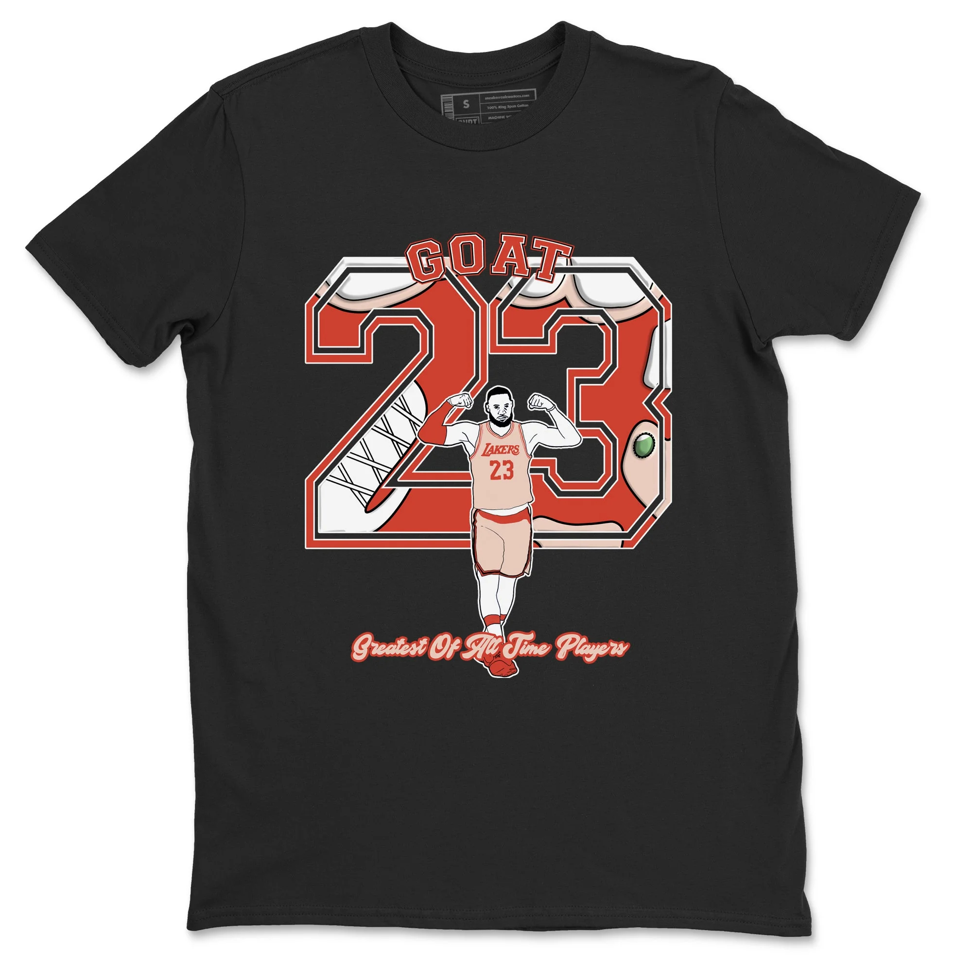 Goat Player Sneaker Tees - Air Jordan 13 Dune Red