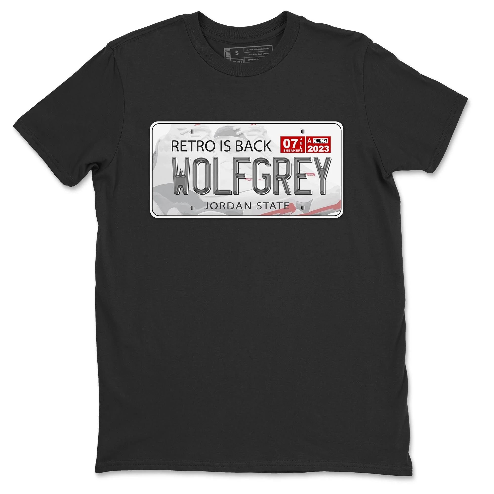 Jordan Plate Unisex Tops - Air Jordan 13 Wolf Grey