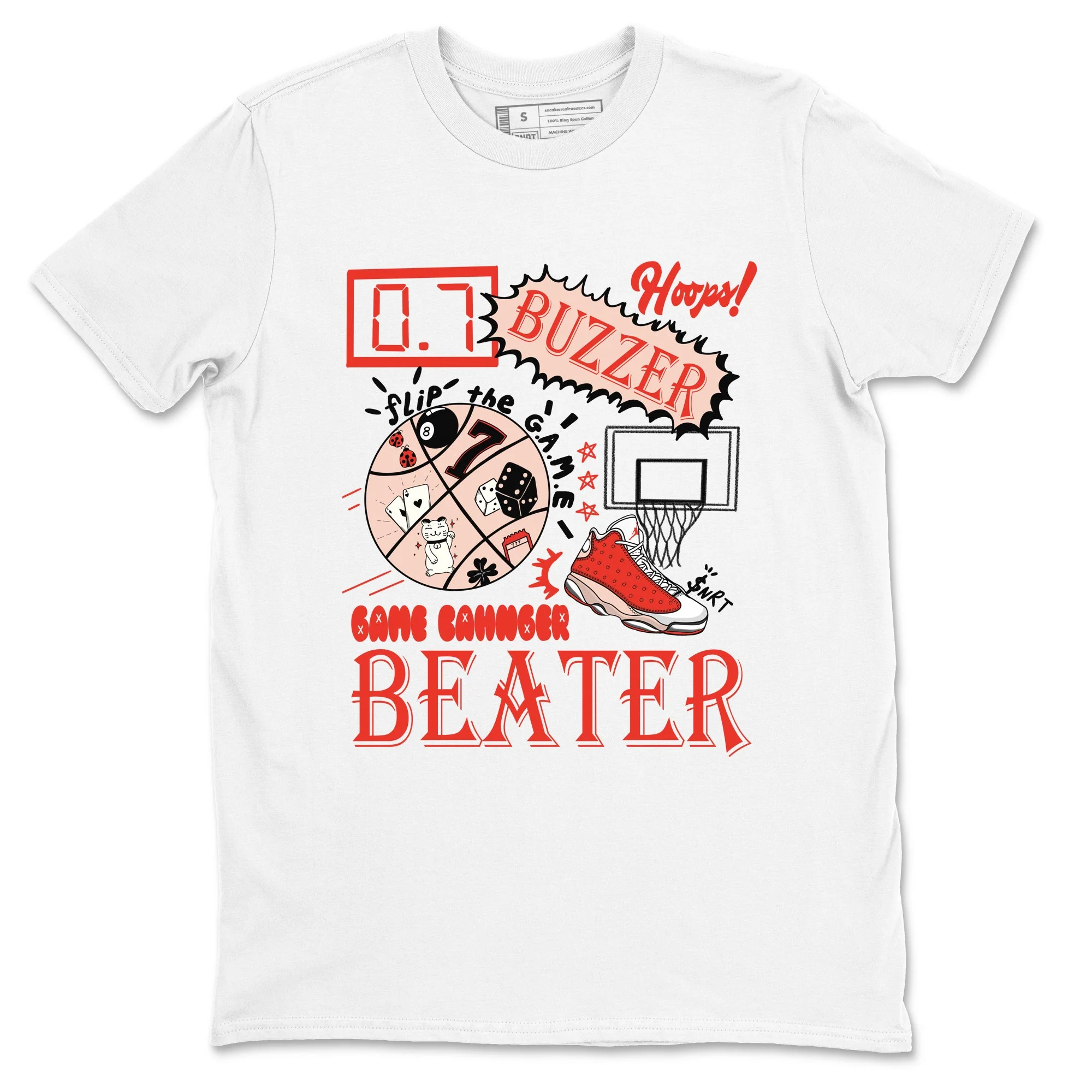 Game Changer Sneaker Tees - Air Jordan 13 Dune Red