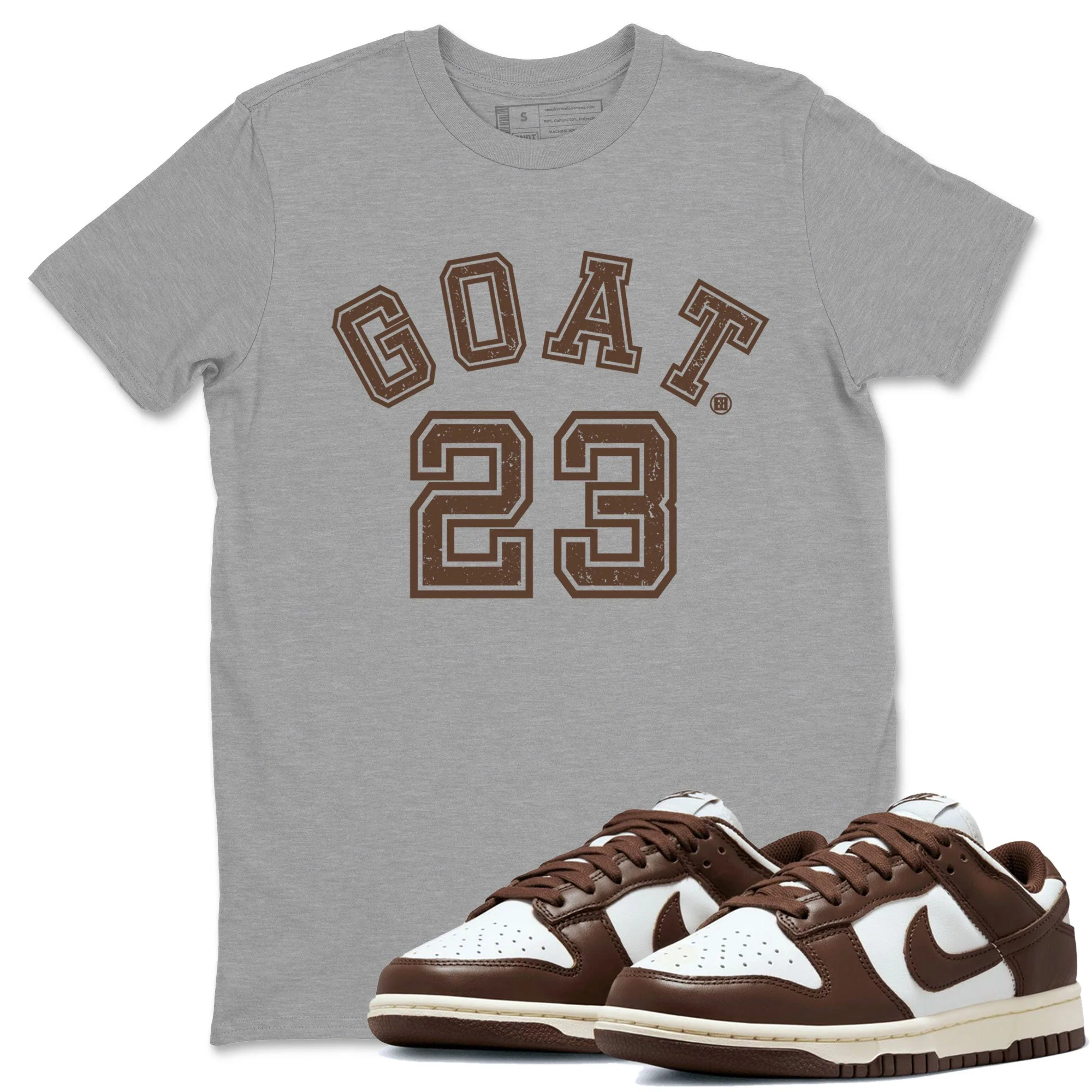 Goat 23 Sneaker Tee - Dunk Cacao Wow