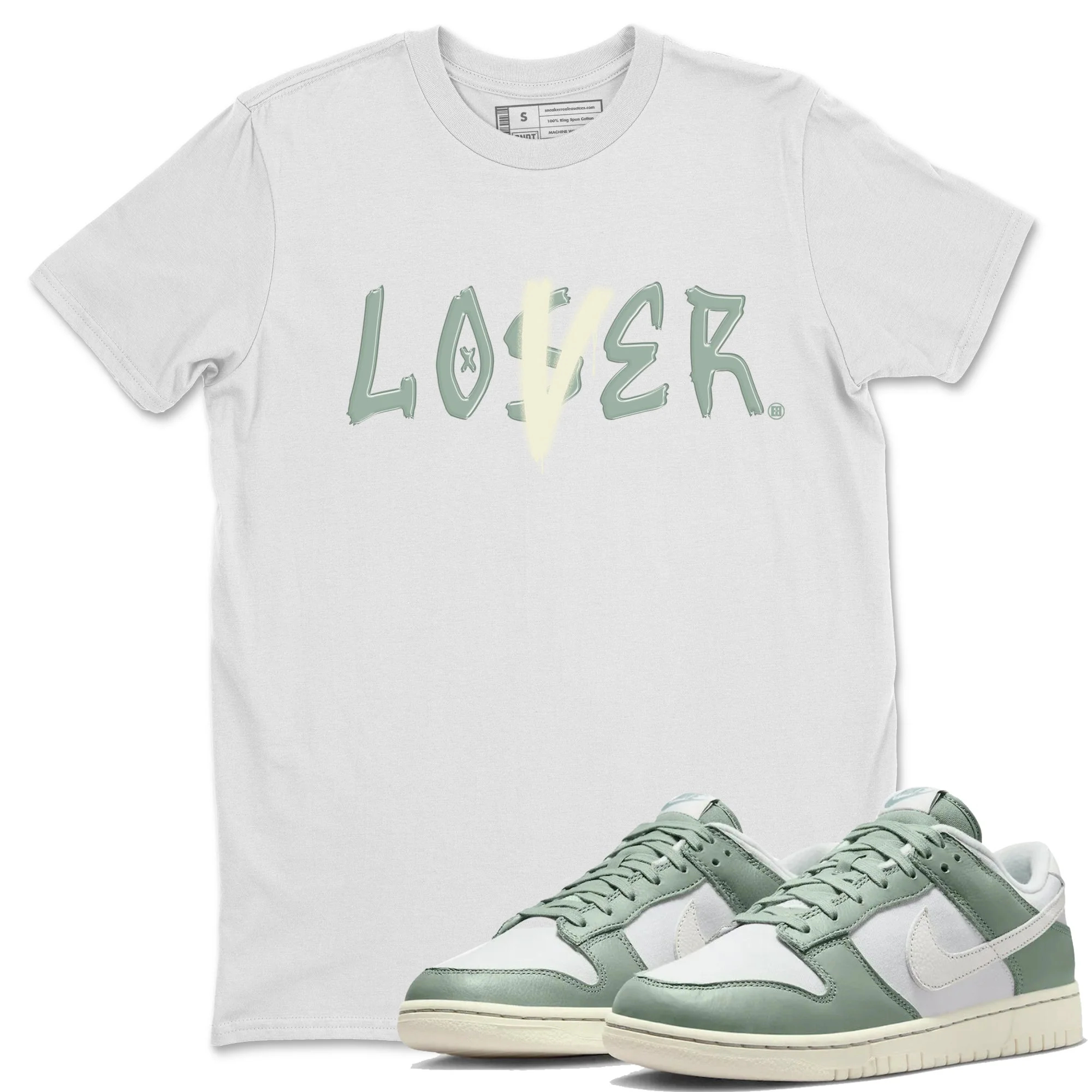 Loser Lover Unisex Tops - Dunk Mica Green