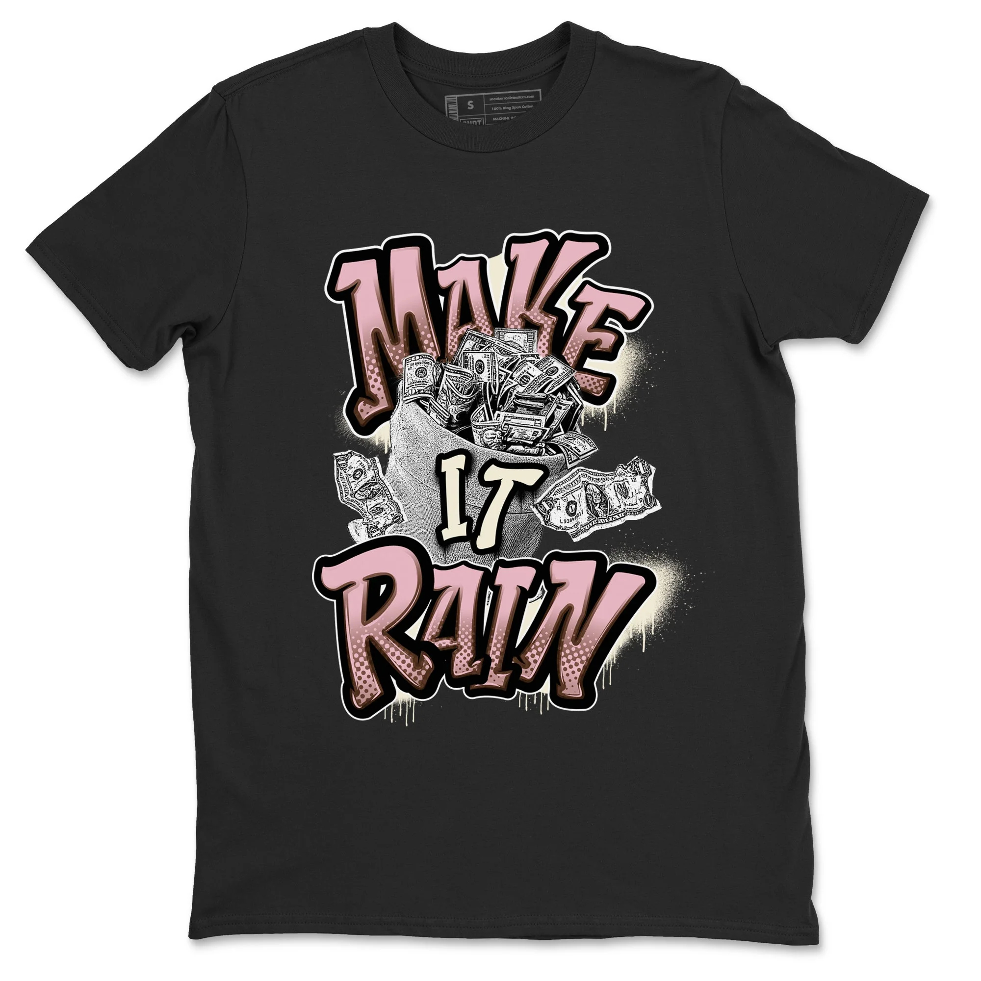 Make It Rain Money Sneaker Tees - Dunk Cacao Wow And Pink Foam
