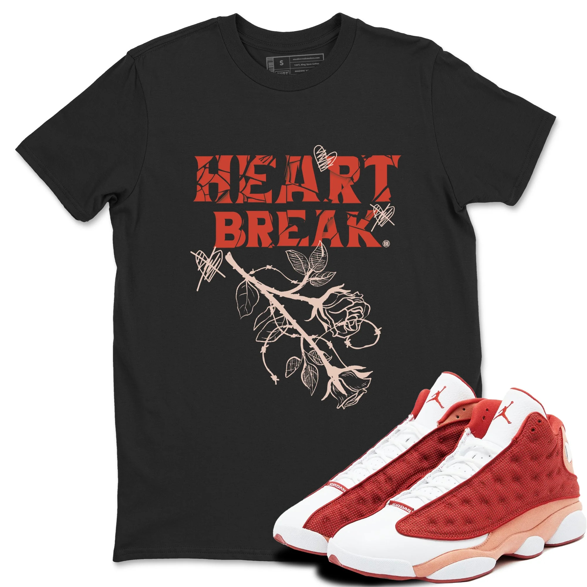 New Mindset Sneaker Tees - Air Jordan 13 Dune Red