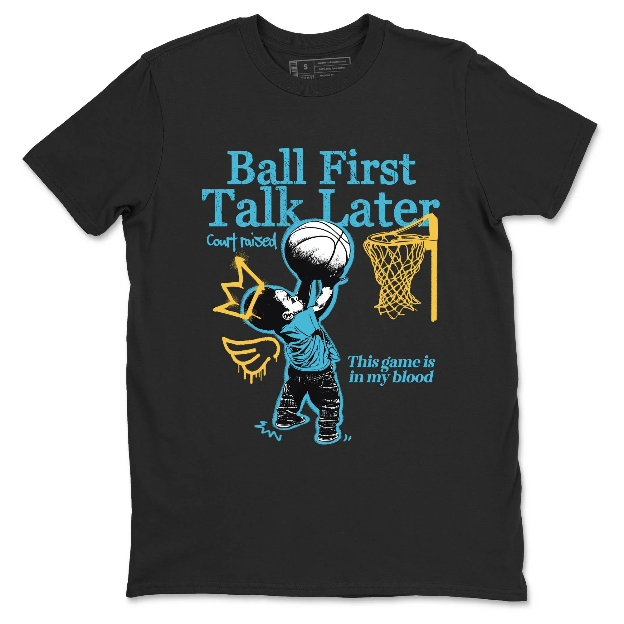 Ball First Talk Later Sneaker Tees - Air Jordan 11 Gamma