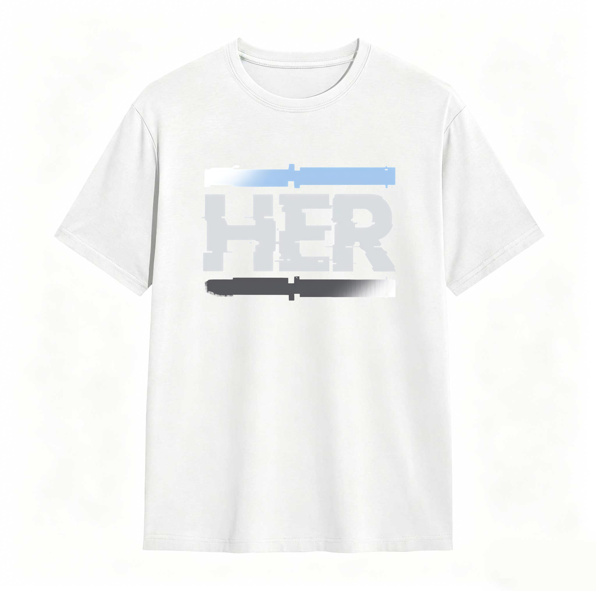5 Wolf Grey 2026 Ice Blue Light Graphite White Icy T Shirt Match HER