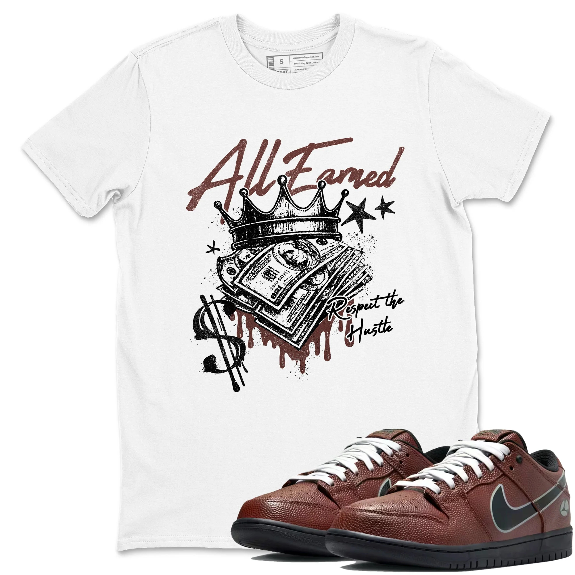 All Earned Sneaker Tees - Dunk Low Football