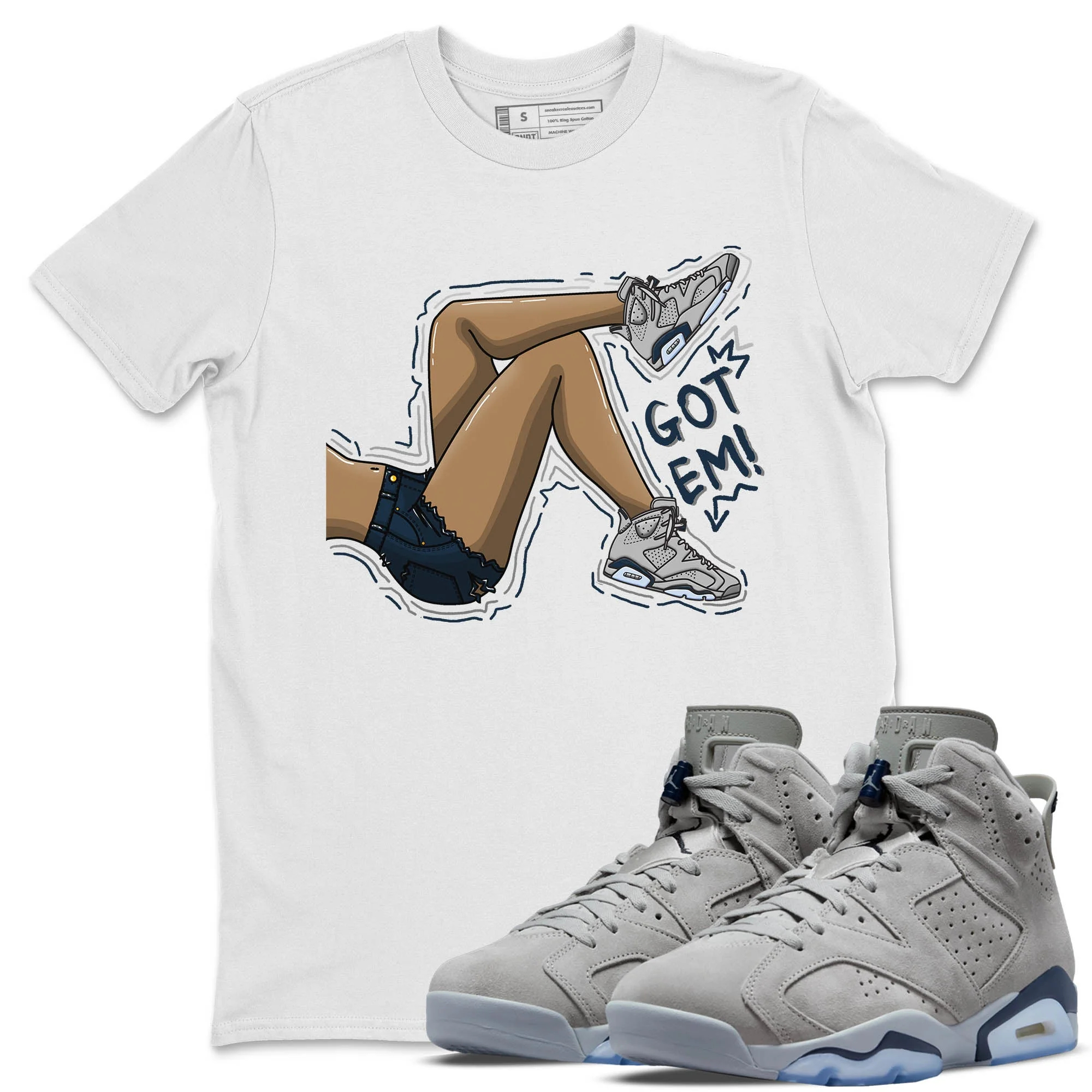 Got Em Legs Unisex Tops - Air Jordan 6 Georgetown