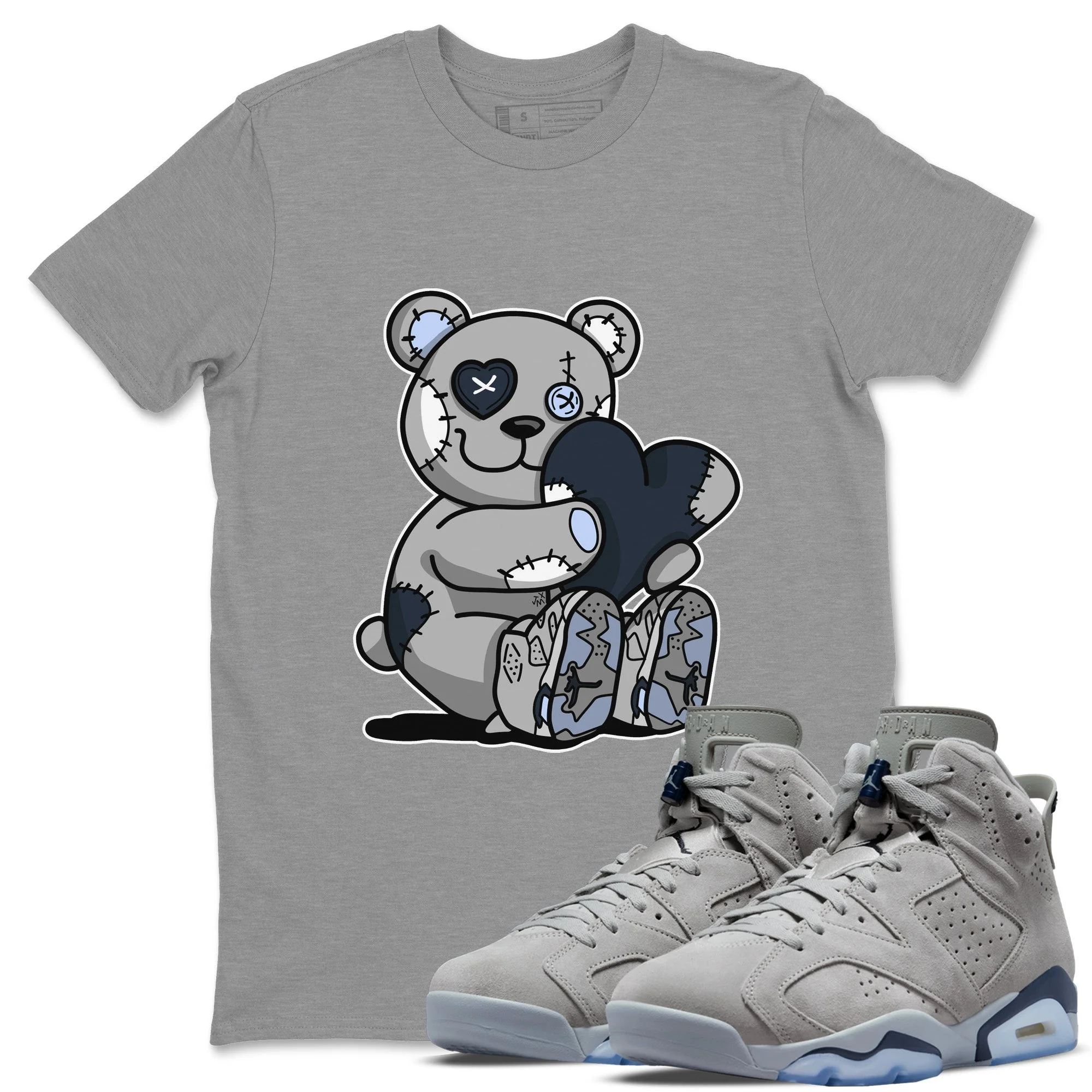 Hugging Bear Unisex Tops - Air Jordan 6 Georgetown