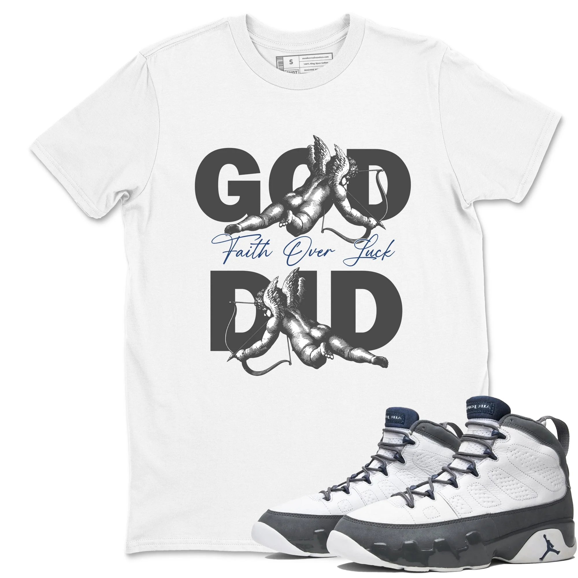 God Did Sneaker Tees - Air Jordan 9 Flint Grey