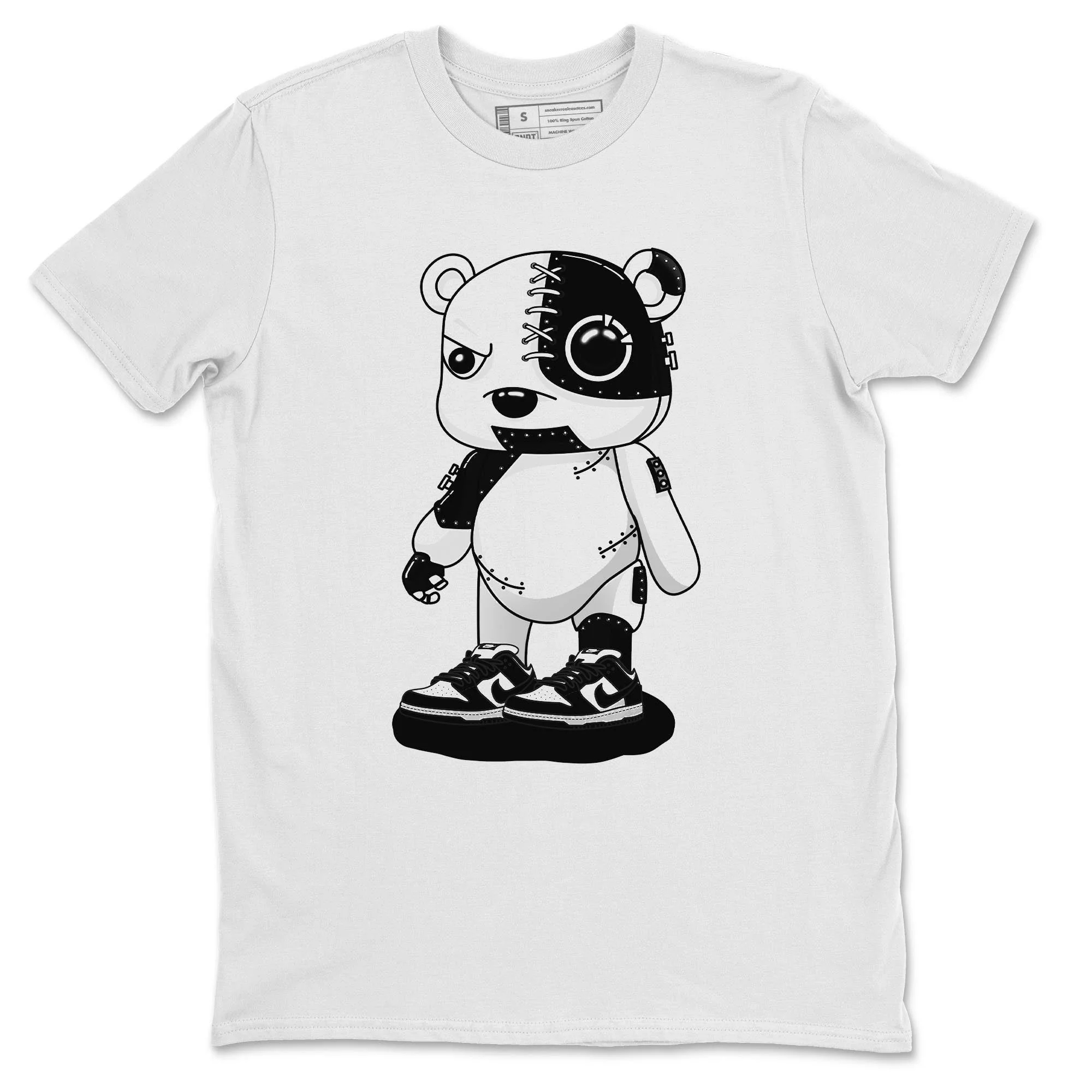 Cyborg Bear Unisex Tops - Dunk Panda
