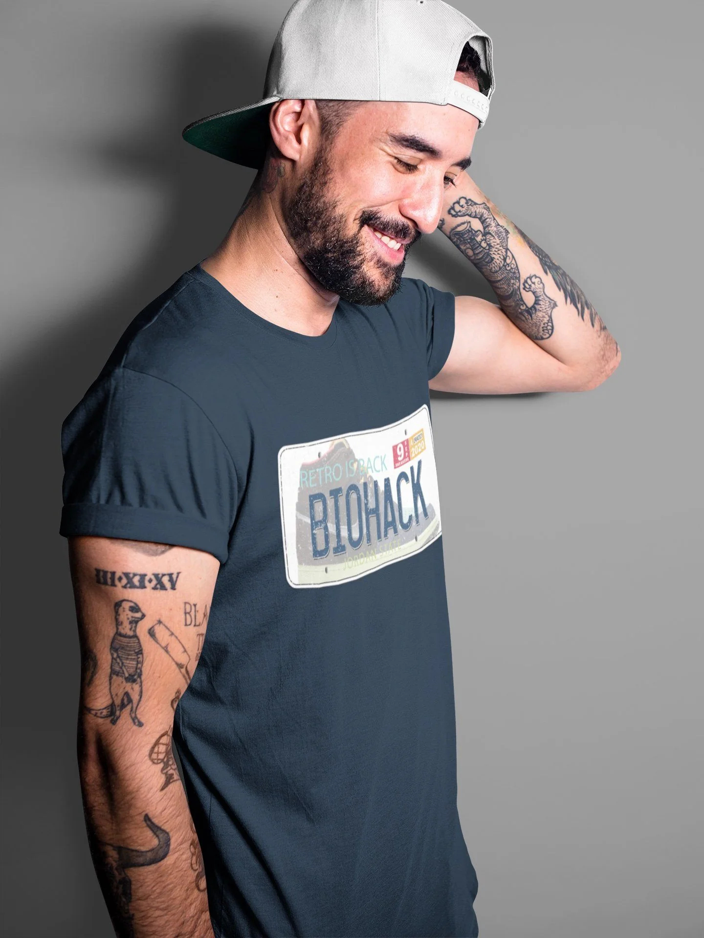 Air Jordan Plate Unisex Tops - Air Jordan 1 Bio Hack