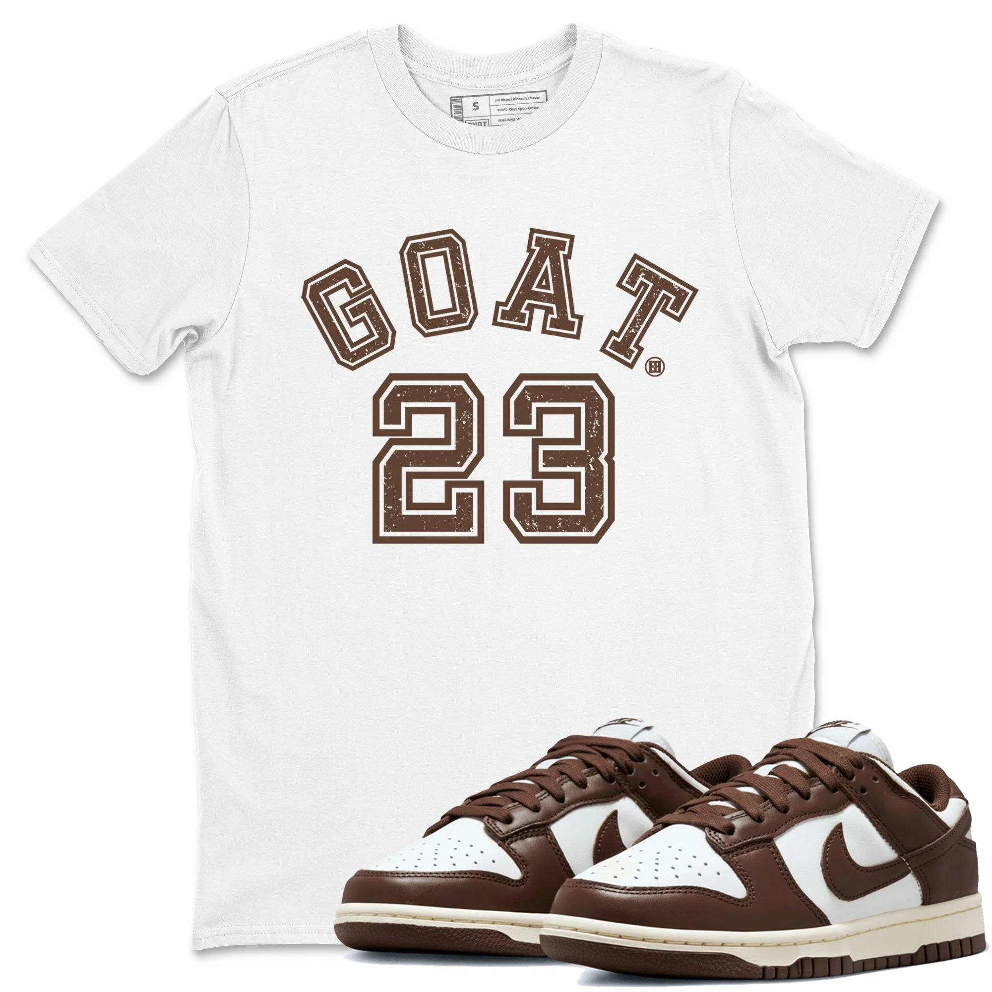 Goat 23 Sneaker Tee - Dunk Cacao Wow