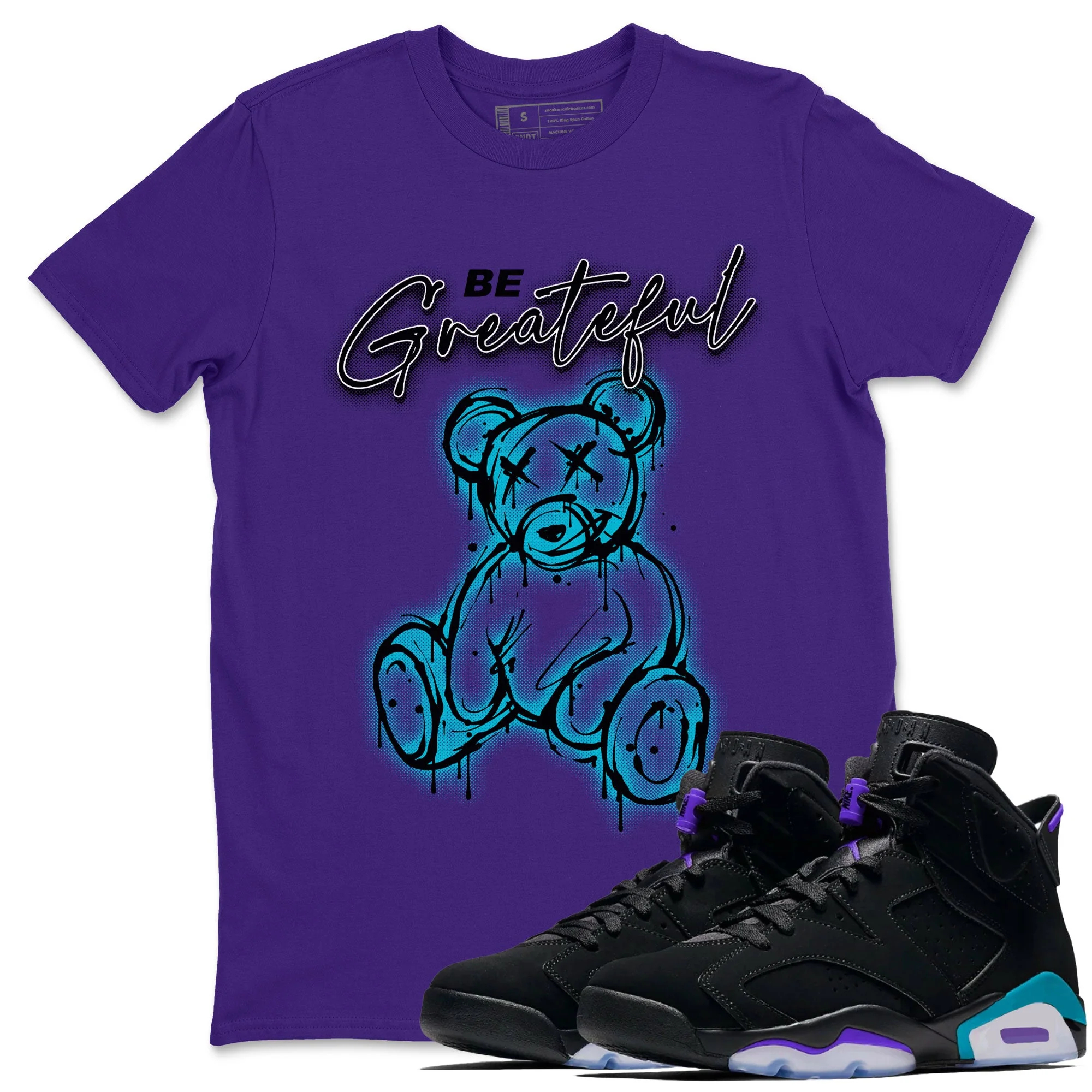 Be Grateful Unisex Tops - Air Jordan 6 Aqua