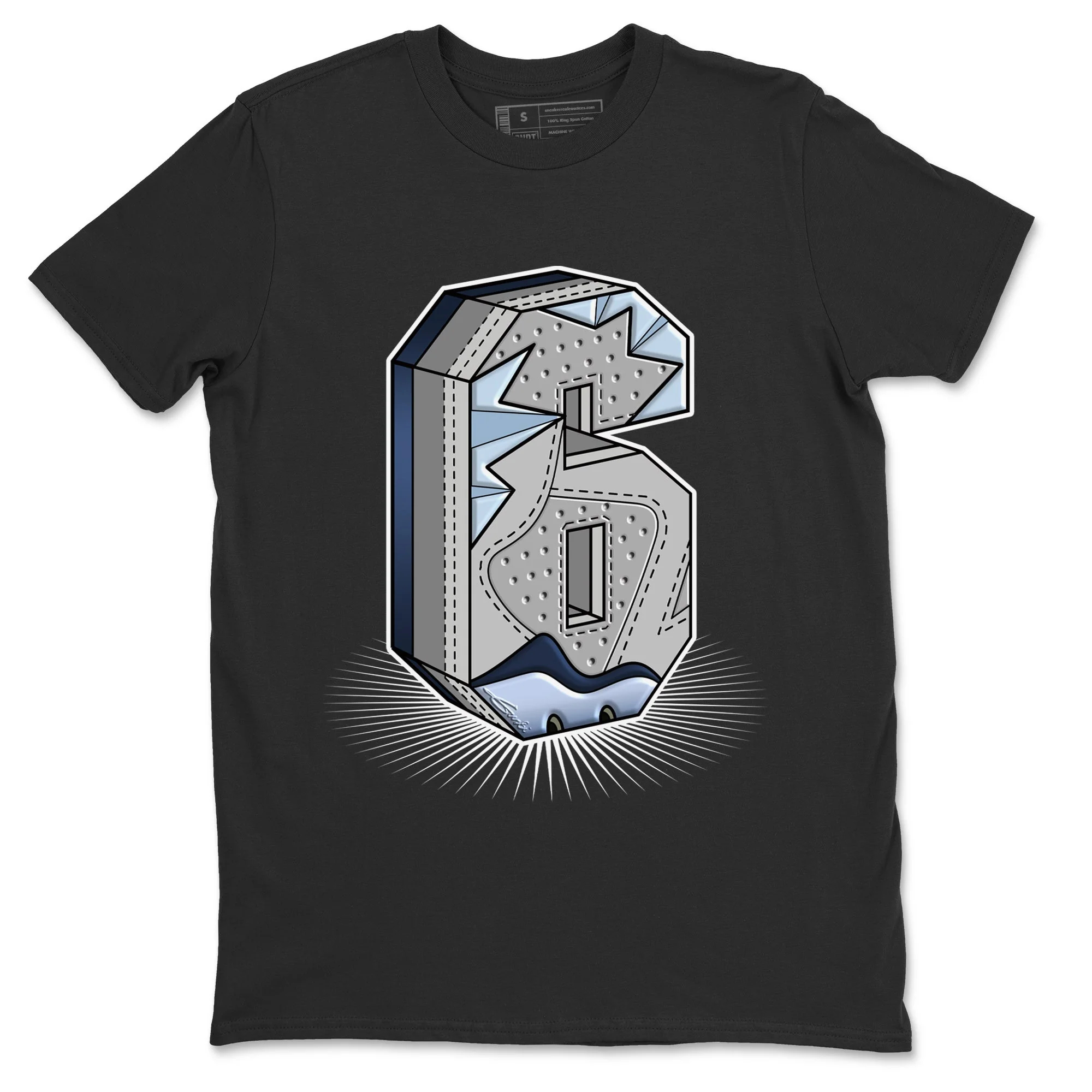 Six Statue Unisex Tops - Air Jordan 6 Georgetown