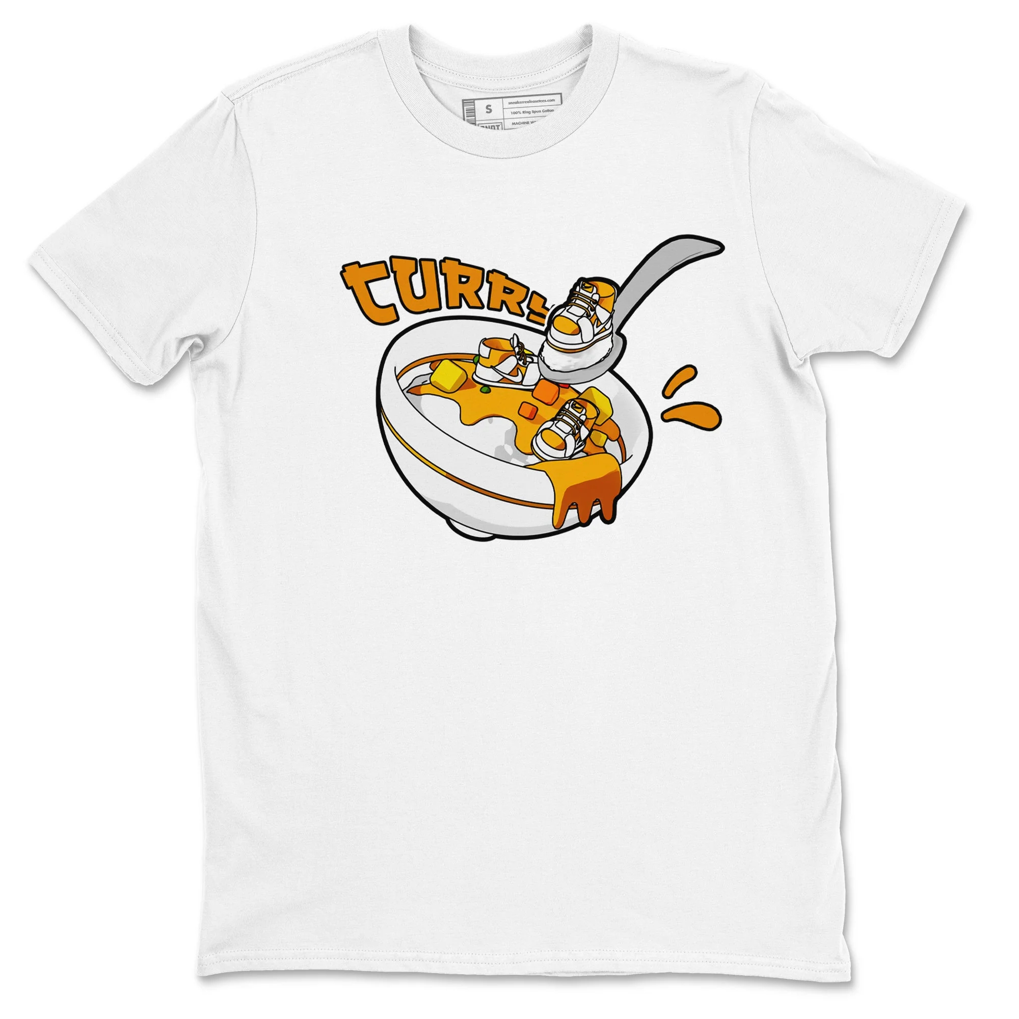Eat Curry Sneaker Tees - Dunk Dark Curry