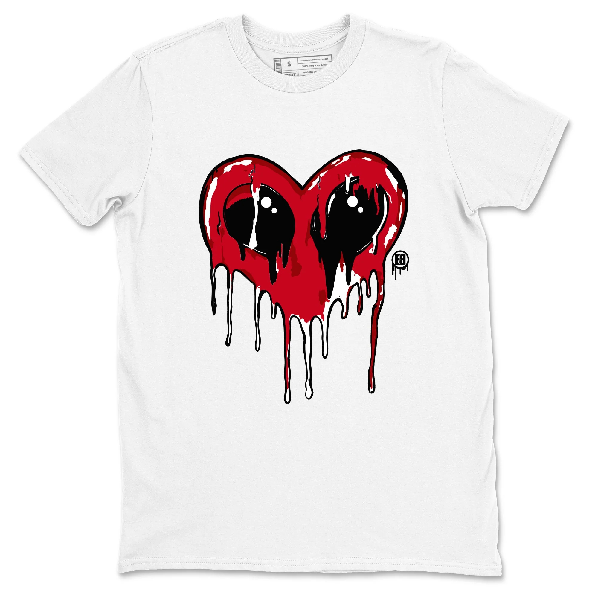 Heart Alien Sneaker Tees - Air Jordan 1 '85 Bred