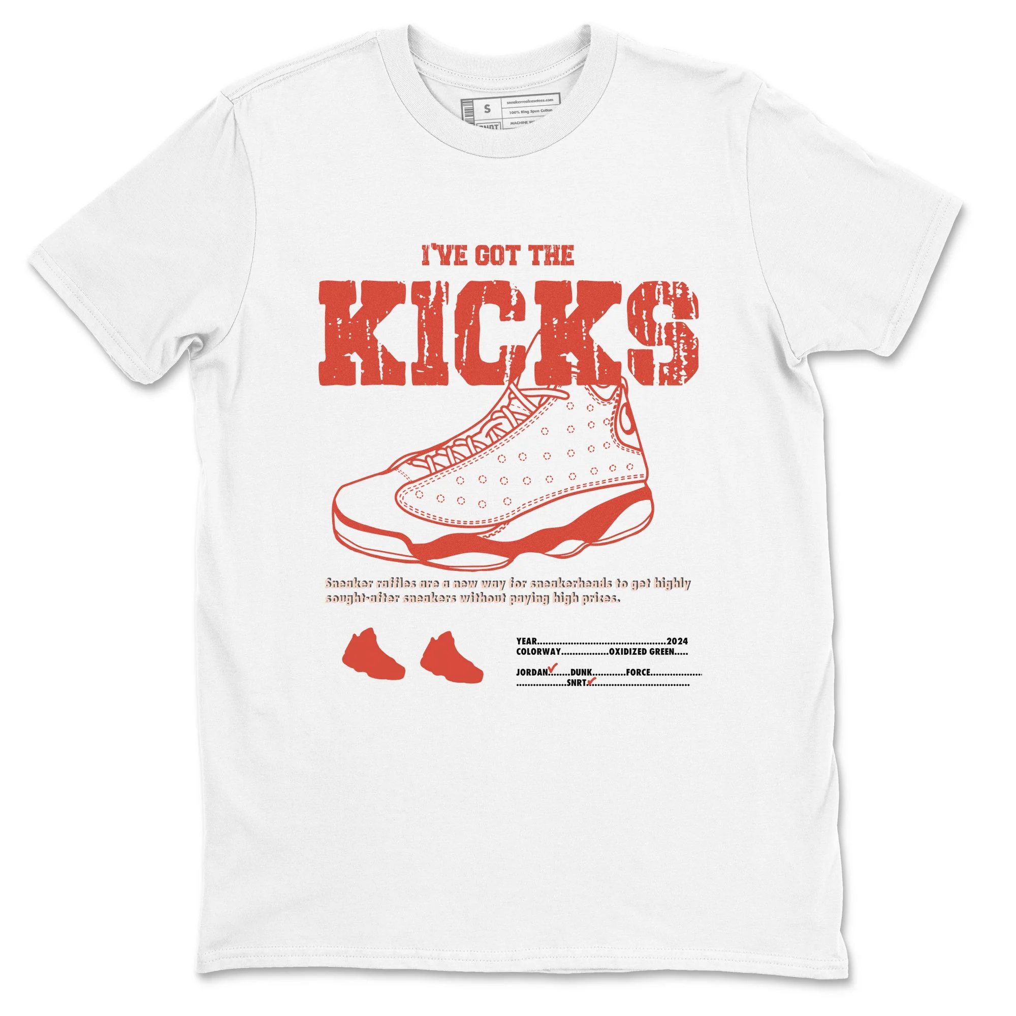 I've Got The Kicks Sneaker Tees - Air Jordan 13 Dune Red