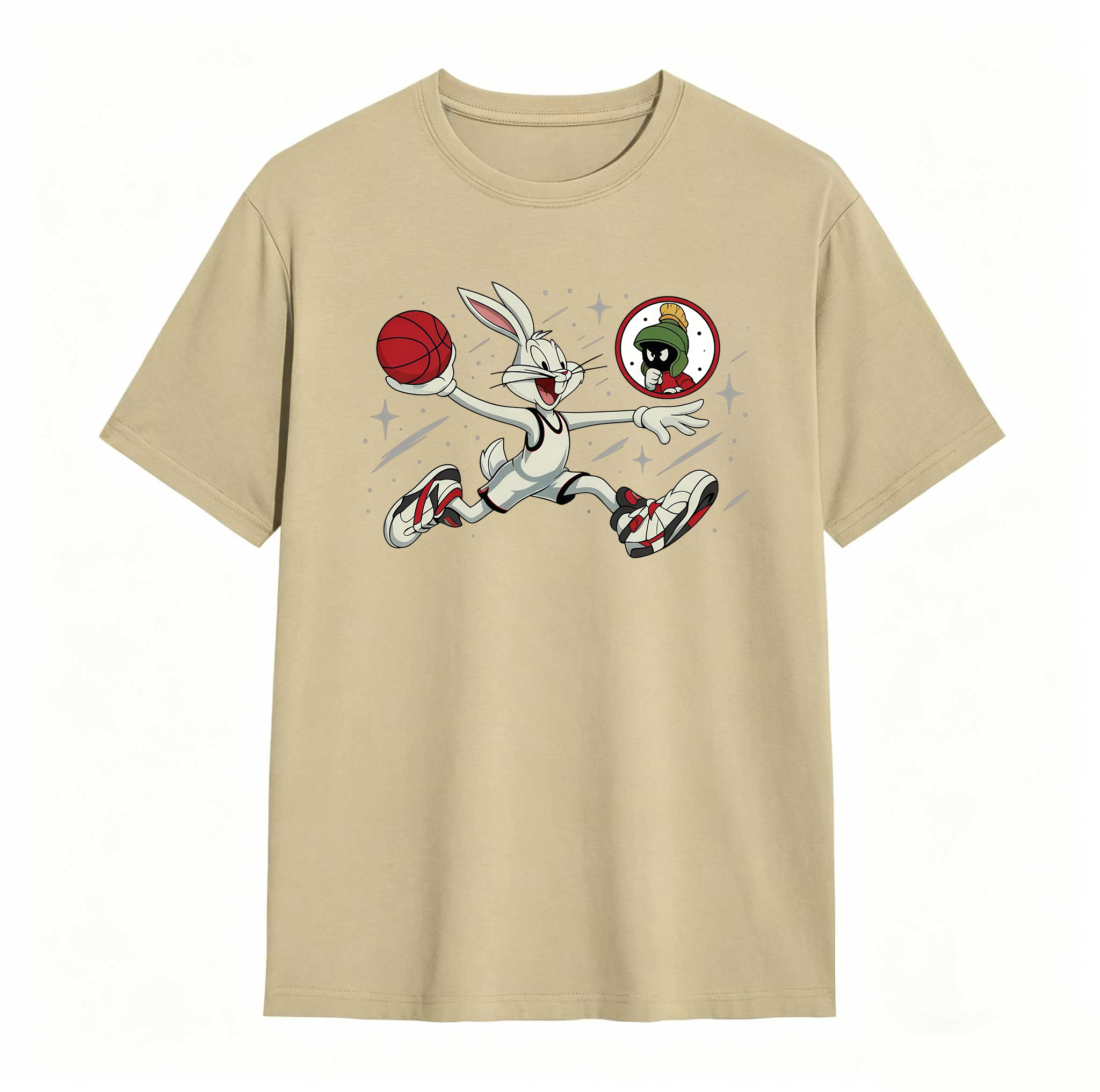 Jordan 8 Bugs Matching Sneaker Tee Shirt Black, Jordan 8 White True Red Sneaker Match T shirt