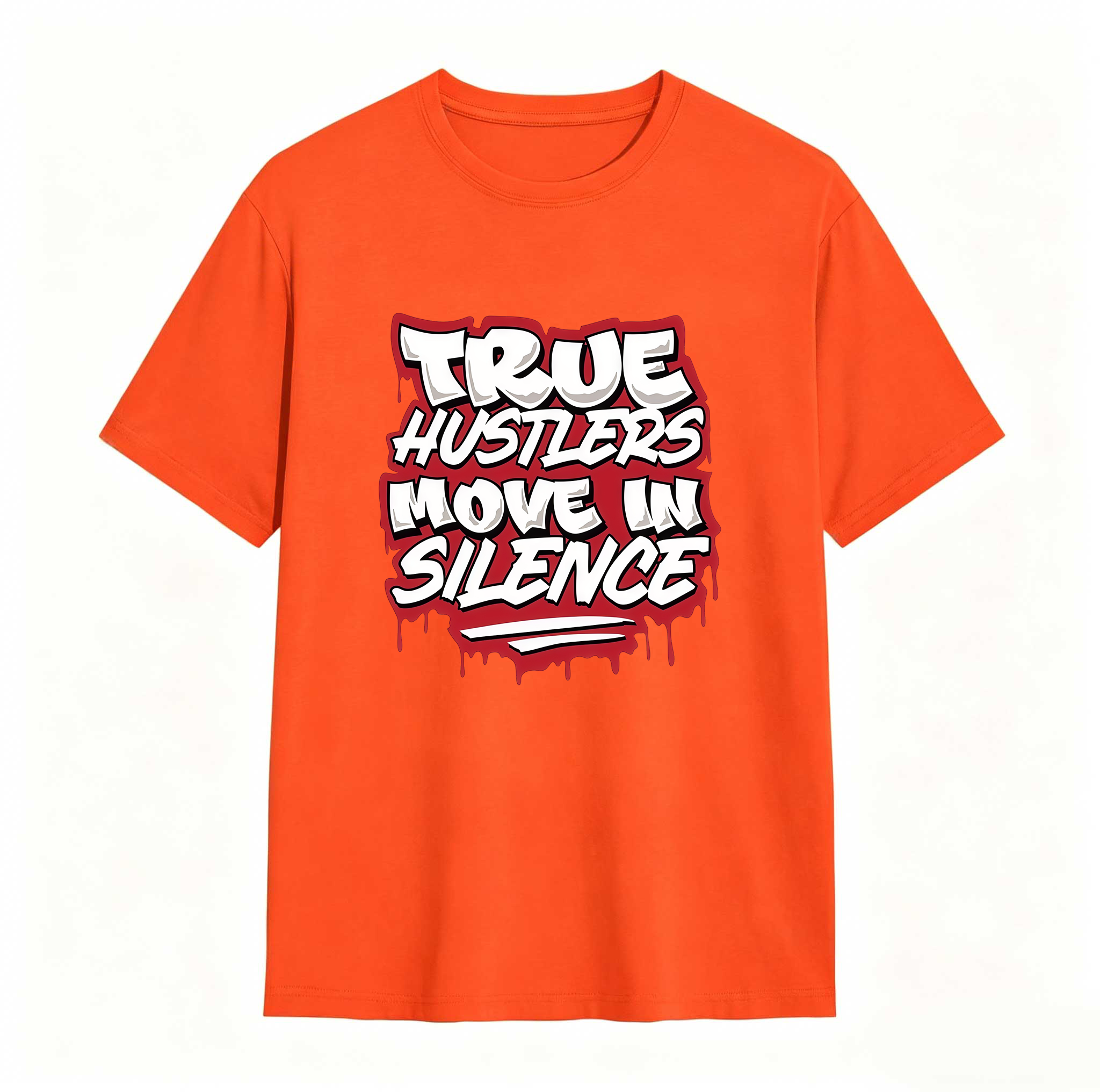True Hustlers Sneaker Shirt White to Match Jordan 5 Fire Red, Retro 5 Sneaker Match Tee, Sneakerhead Outfit Shirt