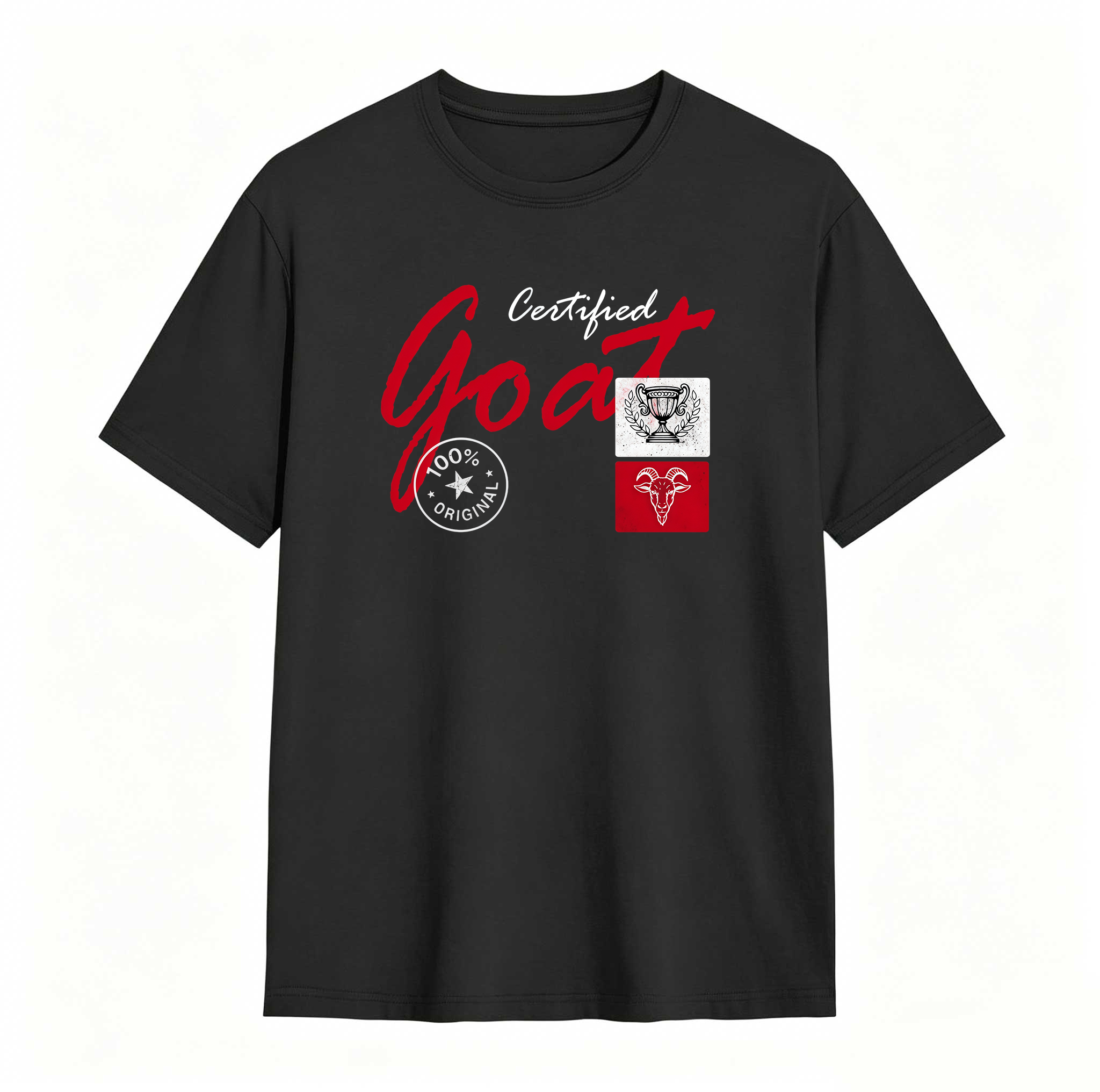 Certified Goat Sneaker Tees - Match Air Jordan 13 University Red