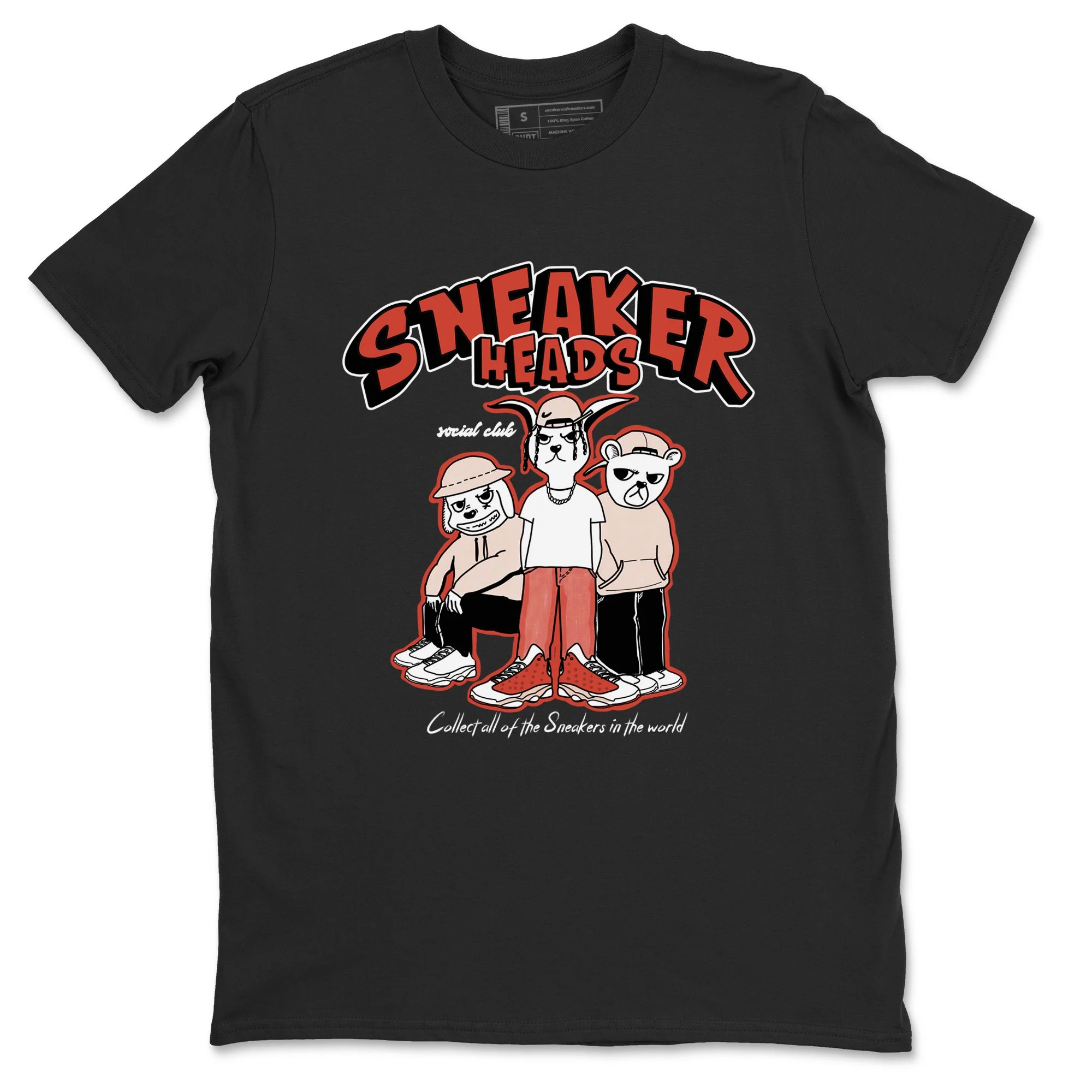 Sneakerheads Social Club Sneaker Tees - Air Jordan 13 Dune Red