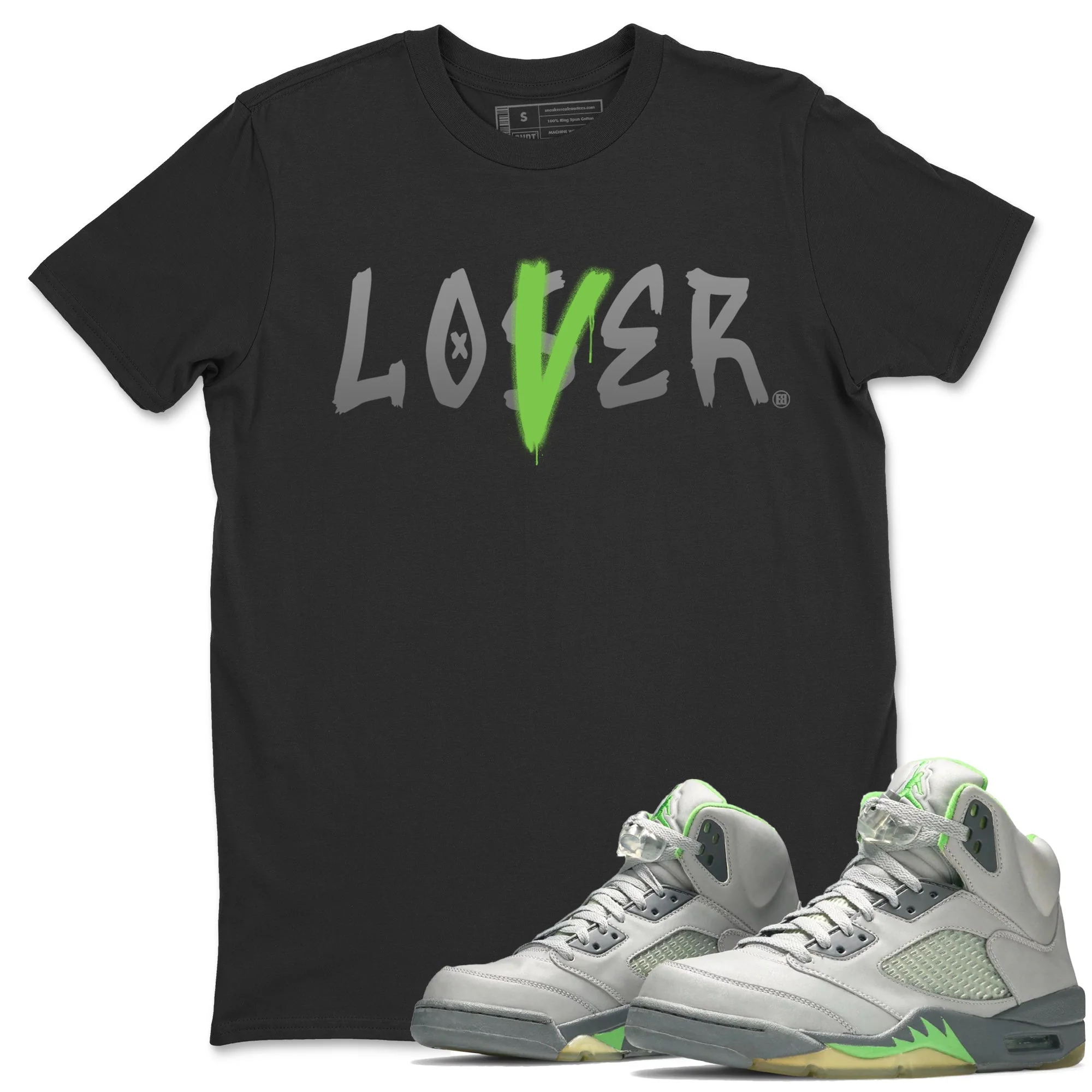 Loser Lover Unisex Tops - Air Jordan 5 Green Bean