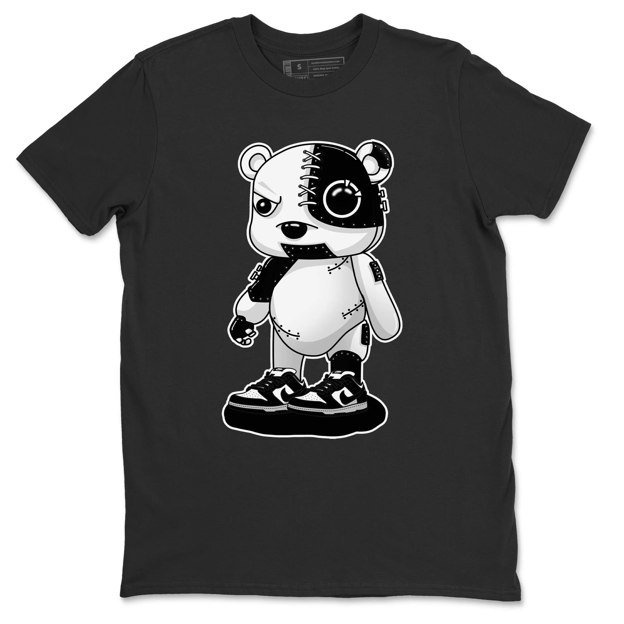 Cyborg Bear Unisex Tops - Dunk Panda