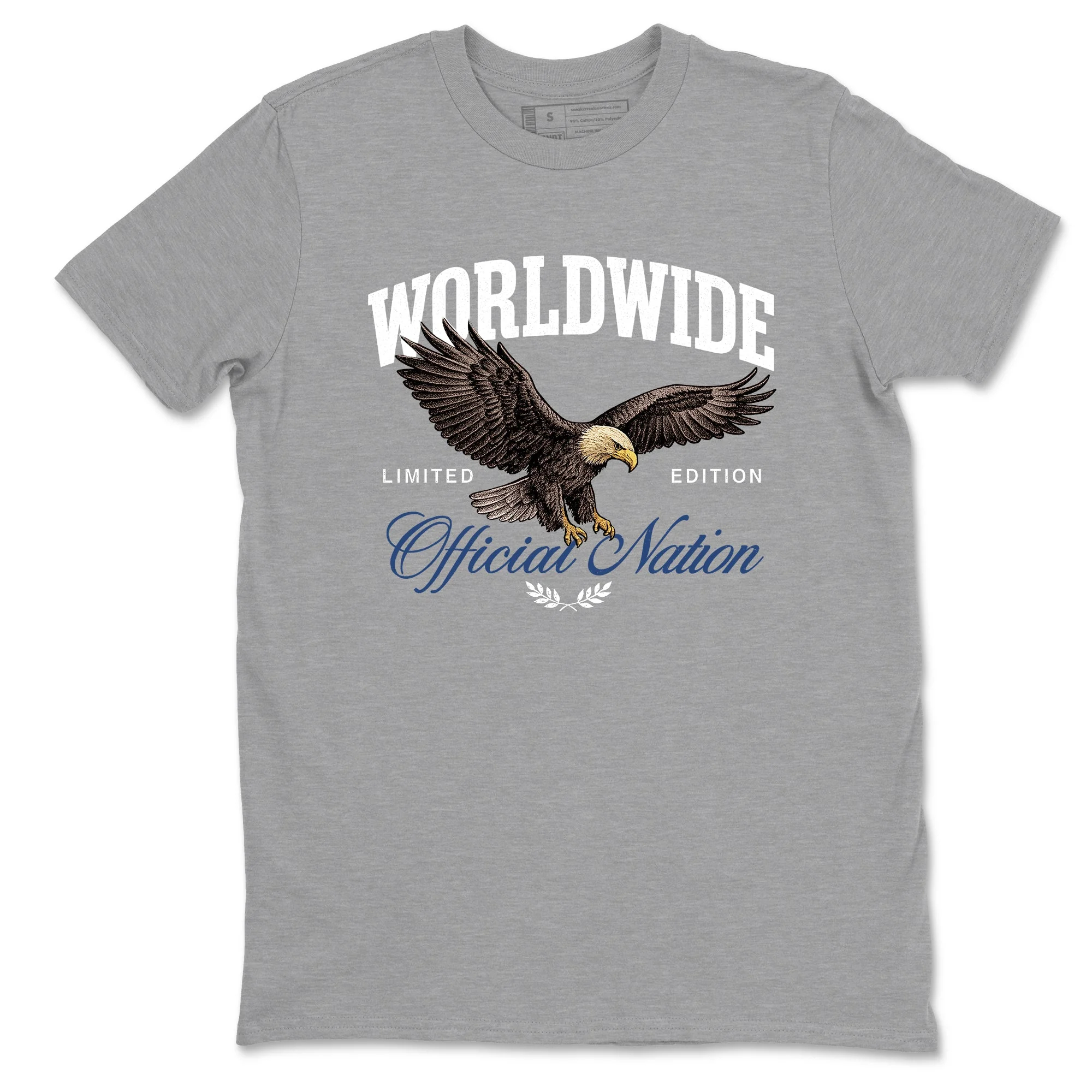 Worldwide Official Nation Sneaker Tees - Air Jordan 9 Flint Grey