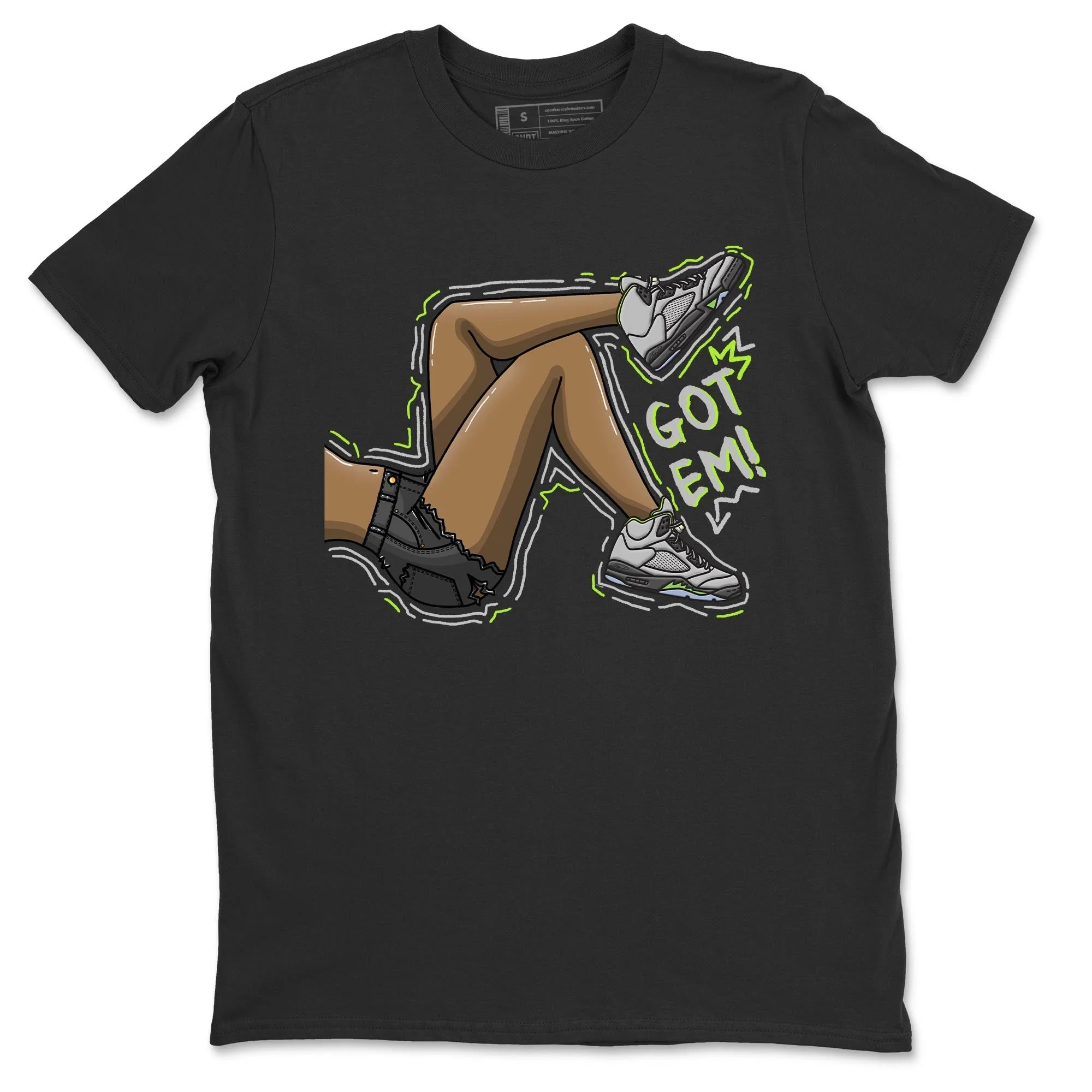 Got Em Legs Unisex Tops - Air Jordan 5 Green Bean