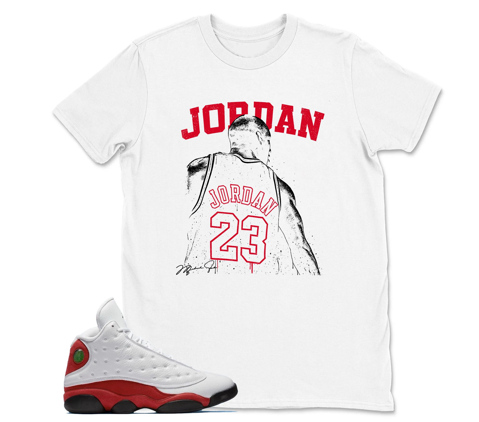Shirt To Match Jordan 13 OG Chicago Red/White, Sneaker Matching Shirt, Jordan 13 OG Chicago Match Tee