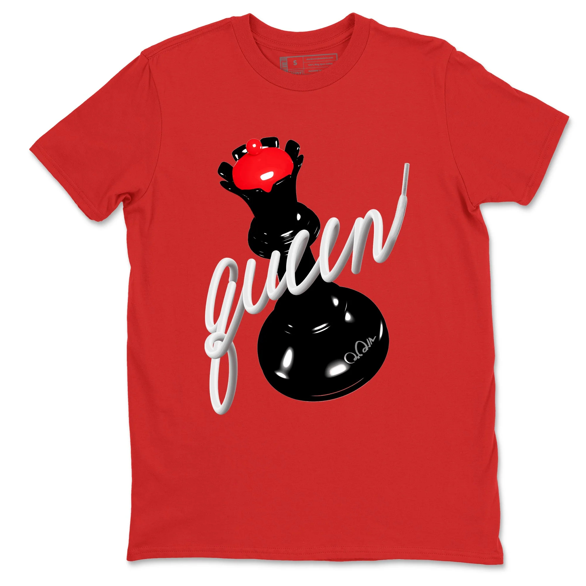 3D Queen Sneaker Tees - Air Jordan 6 Reverse Infrared