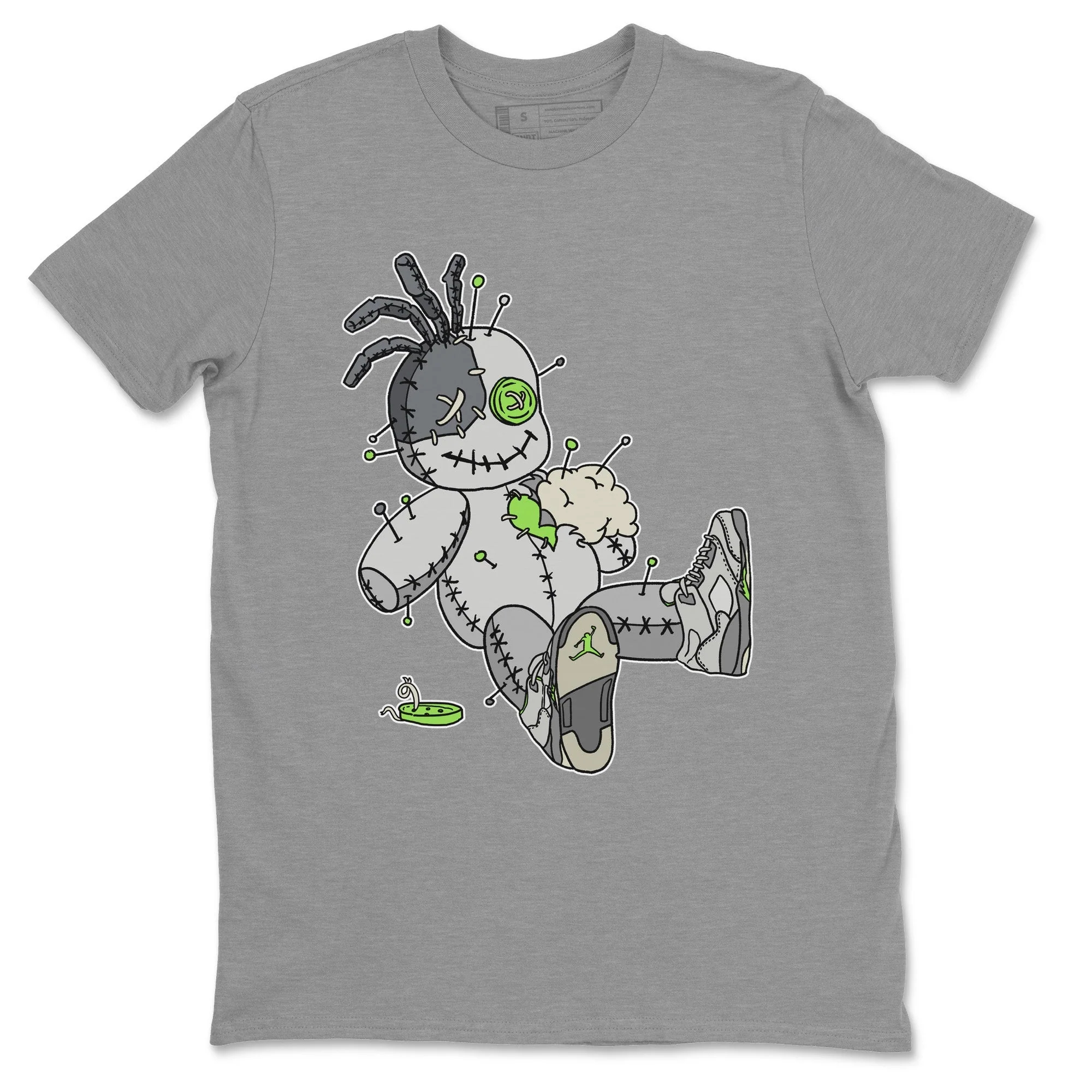 Voodoo Doll Unisex Tops - Air Jordan 5 Green Bean