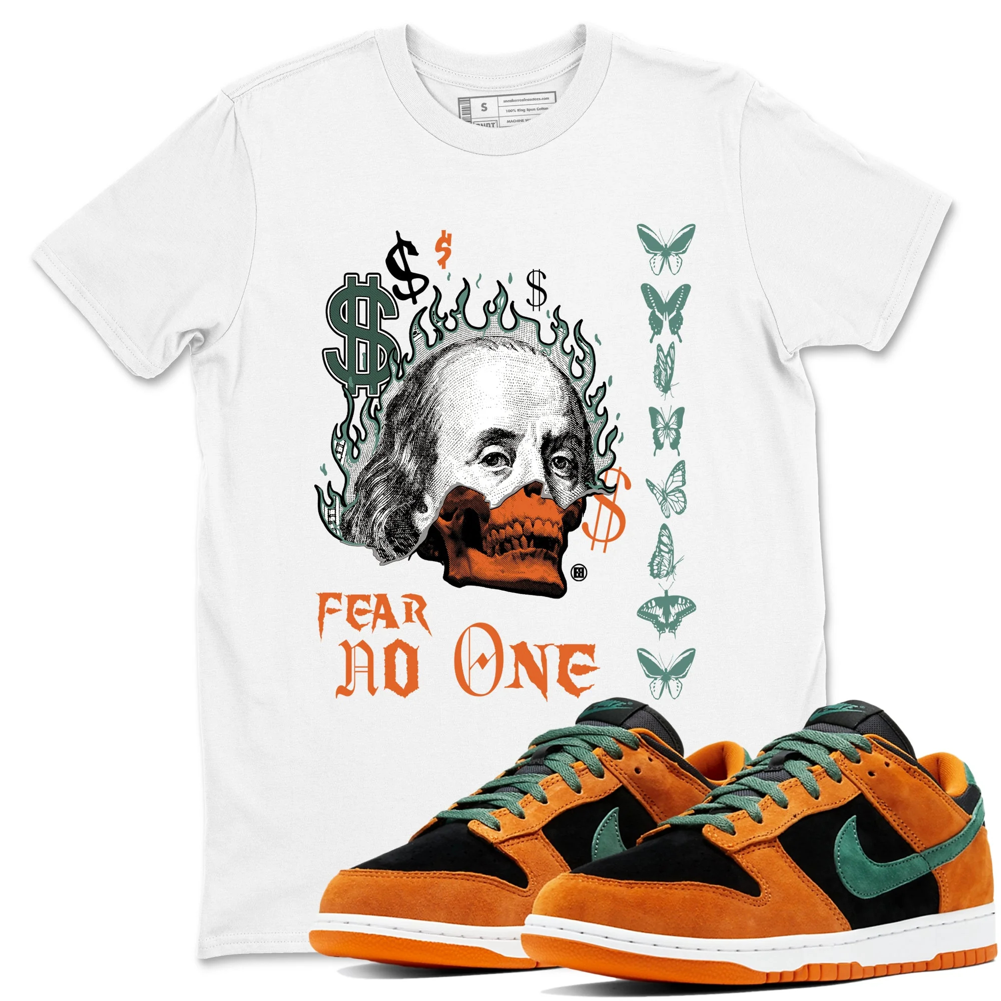 Fear No One Sneaker Tees - Dunk Ceramic