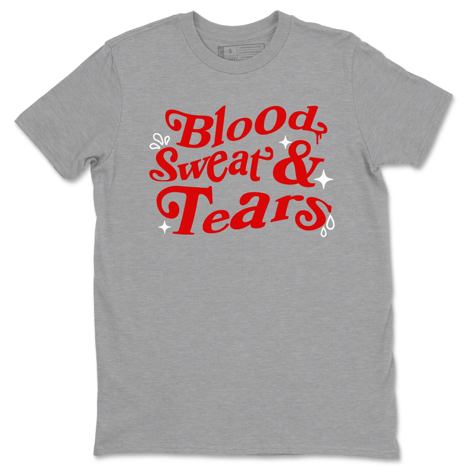 Blood Sweat Tears Sneaker Tees - Air Jordan 6 Fire Red