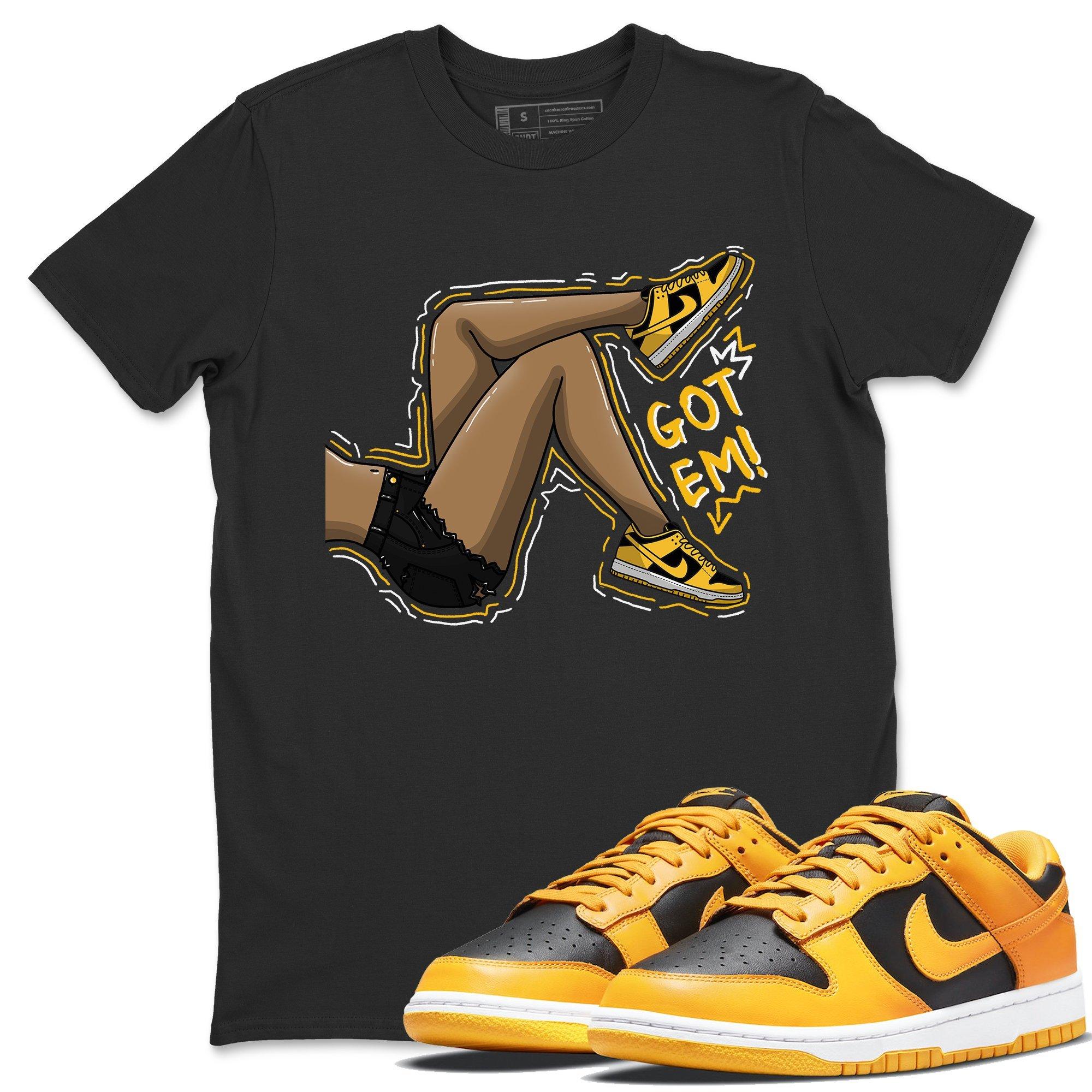 Got Em Legs Unisex Tops - Dunk Championship Goldenrod
