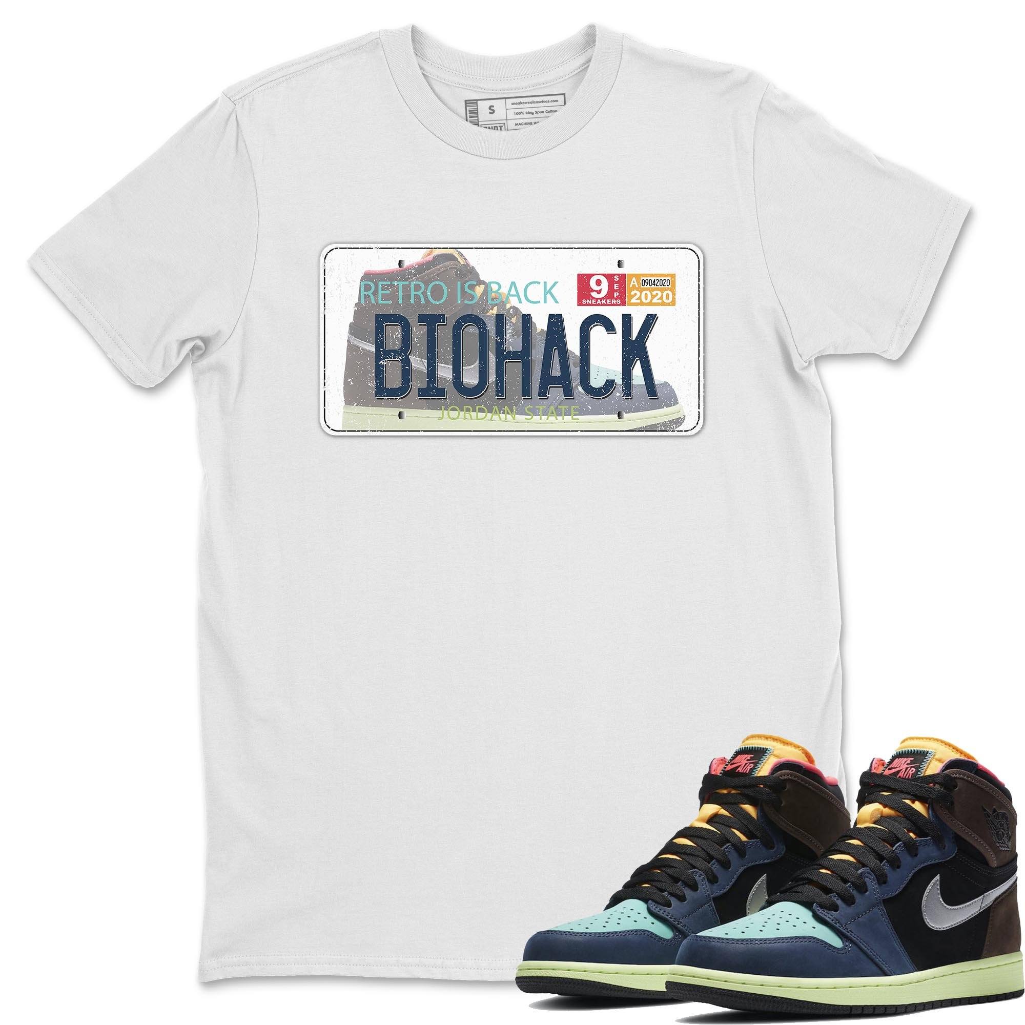 Air Jordan Plate Unisex Tops - Air Jordan 1 Bio Hack