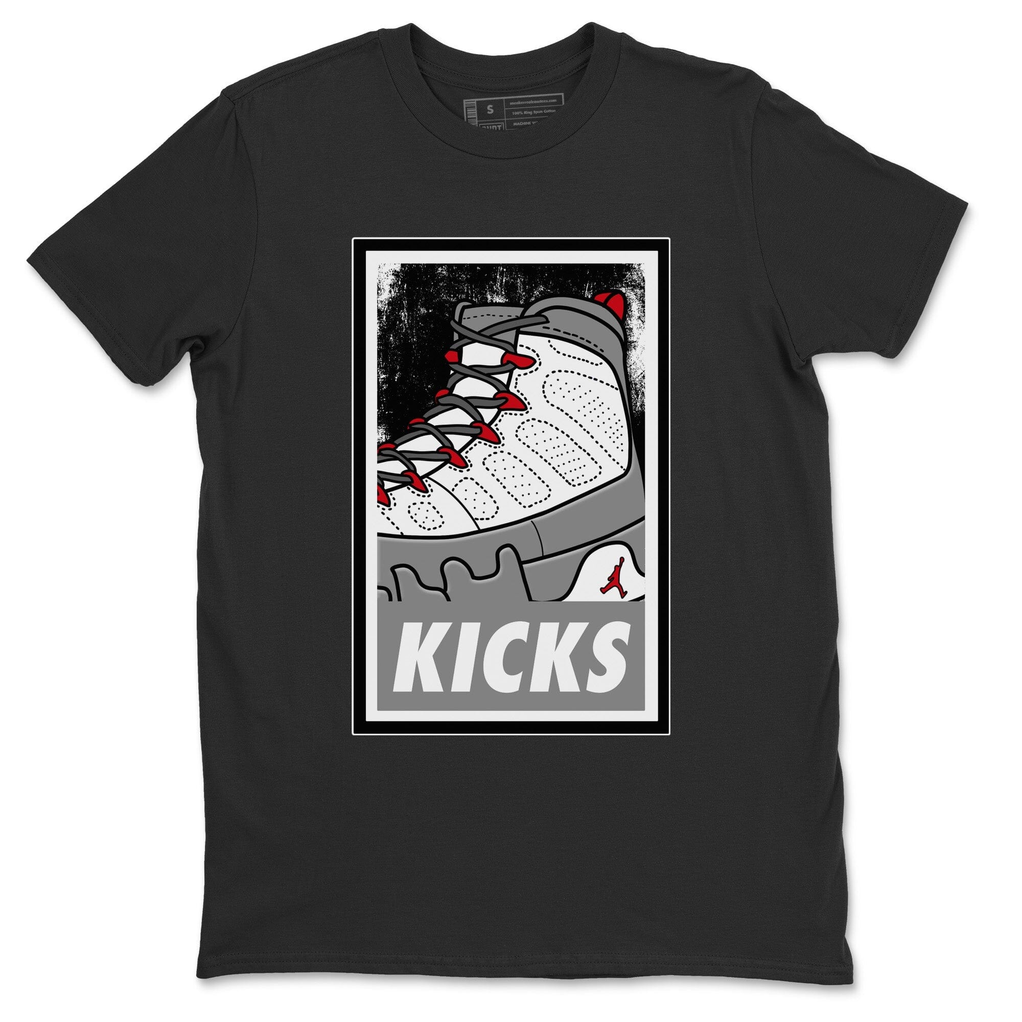 KICKS Unisex Tops - Air Jordan 9 Fire Red
