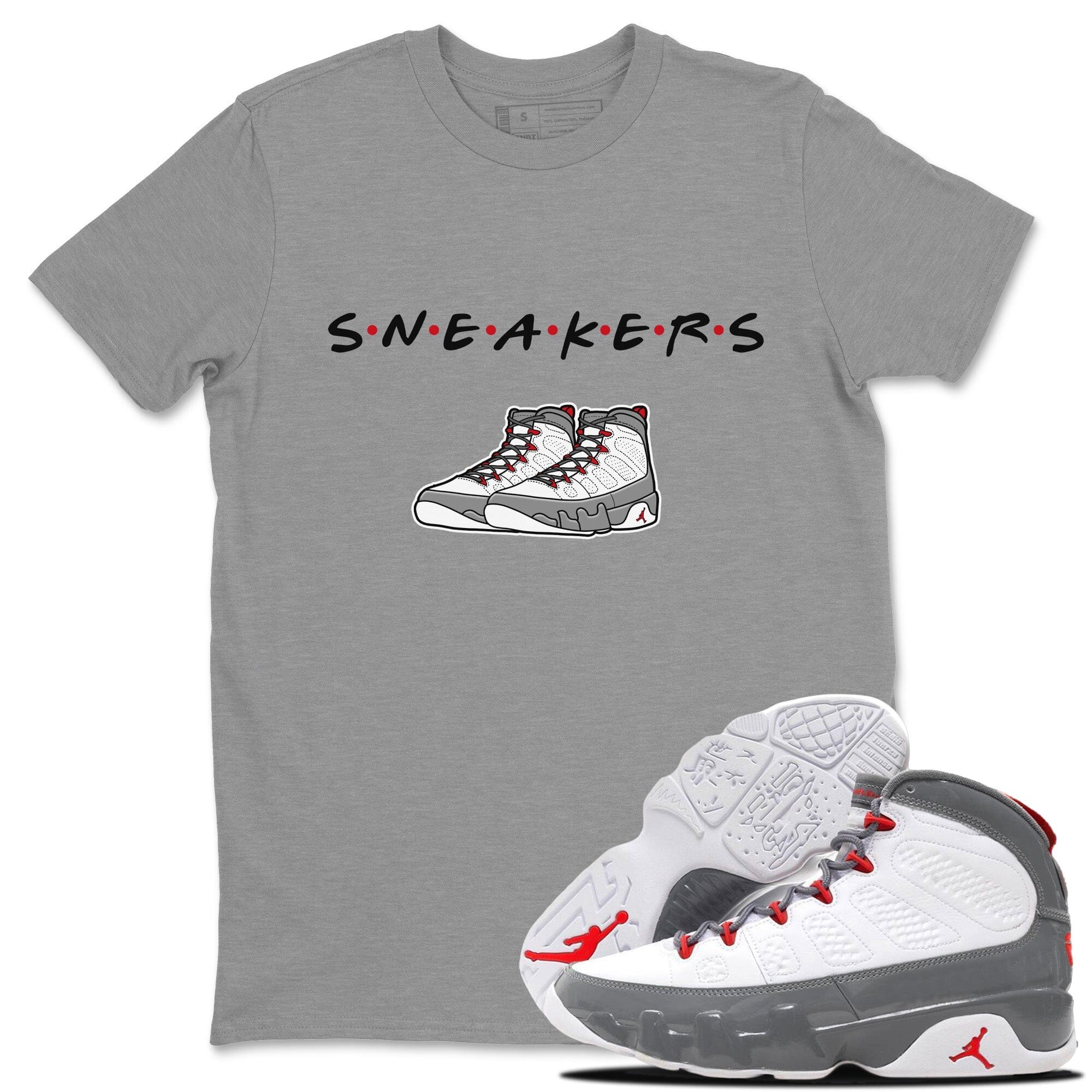 Sneakers Unisex Tops - Air Jordan 9 Fire Red