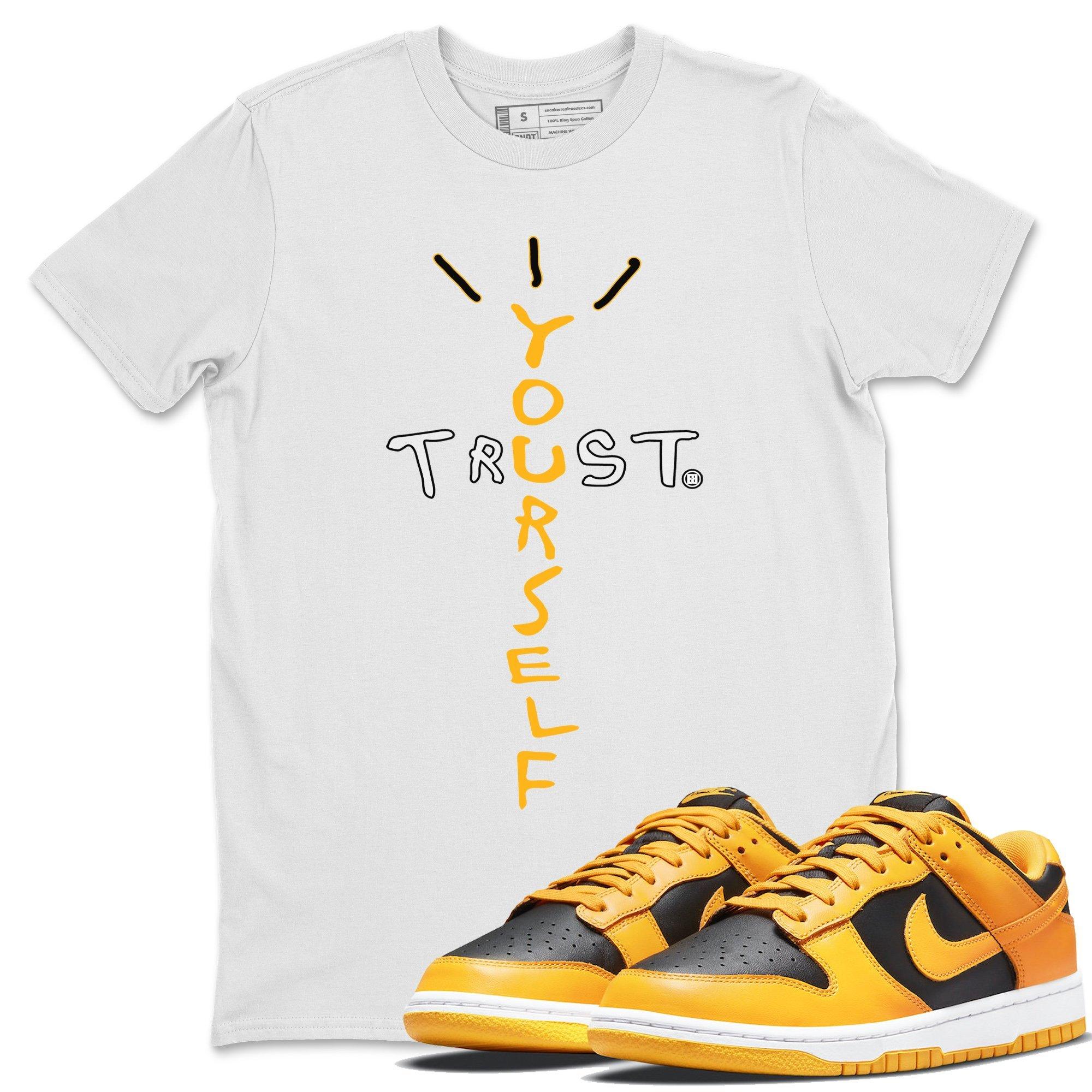 Trust Yourself Unisex Tops - Dunk Championship Goldenrod