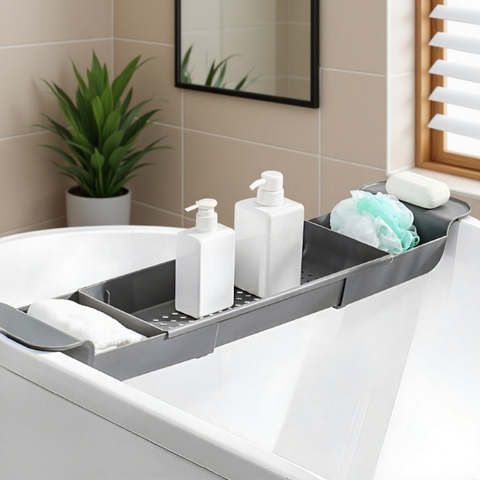 Home use drain rack with draining holes for utensils