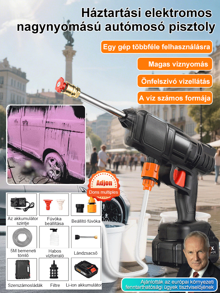 Német újdonságok. Nincs áram – Erős nyomás – Spóroljon sok pénzt minden évben.dobott piacra, ami felrobbantotta a piacot.