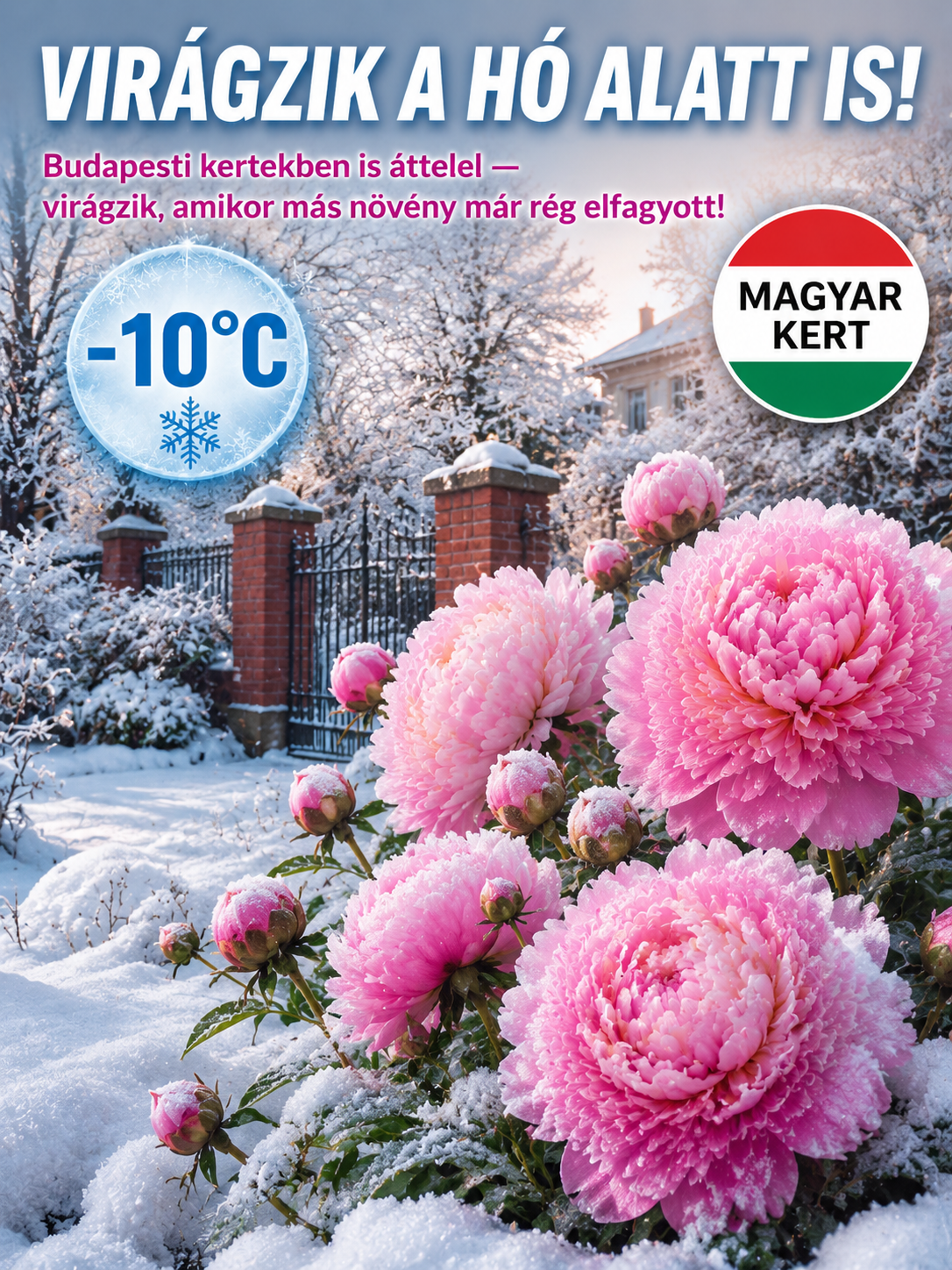 🐝Egyszer ülteted, évről évre virágzik!Bírja a -20 °C fagyot és a 40 °C hőséget，🌺Szebb, mint a rózsa,illatosabb, mint a parfüm! 