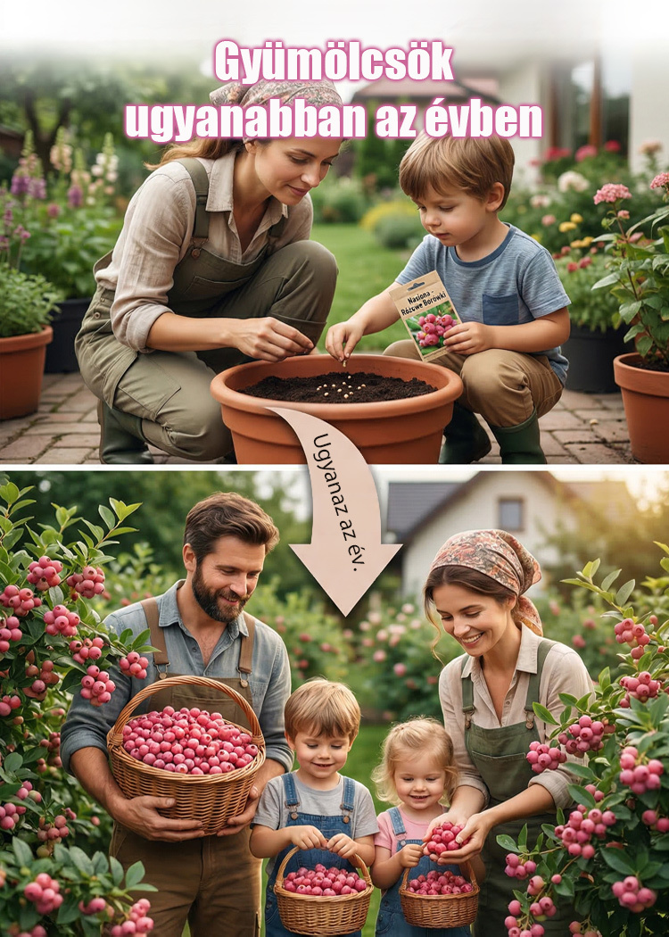 ✨[Gyönyörű és finom]Ültessen el még ugyanabban a hónapban, és élvezze az édes és lédús áfonyát!🏡
