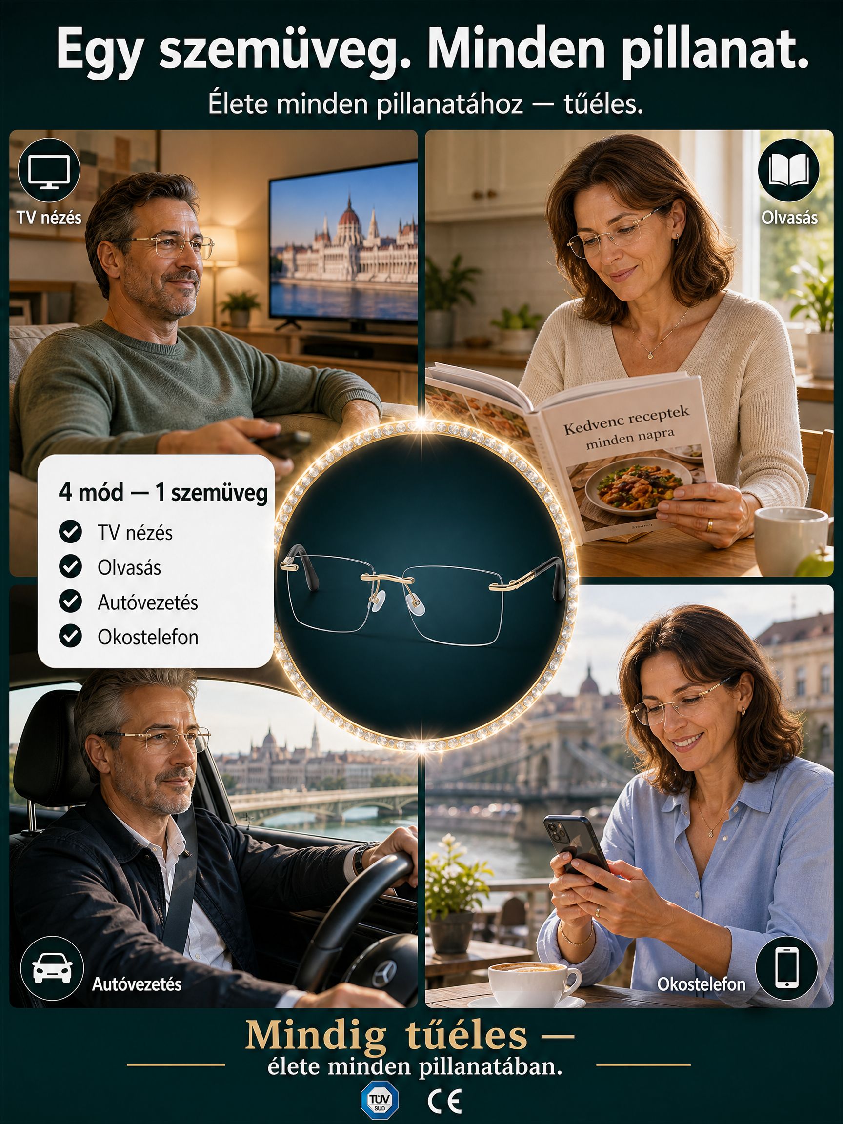 Niemieckie inteligentne okulary – 1+1 gratis.
