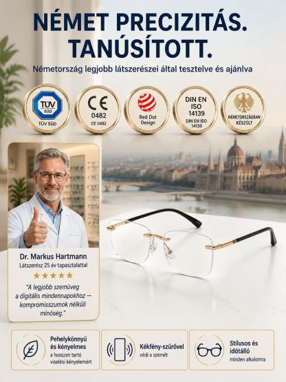 Niemieckie inteligentne okulary – 1+1 gratis.